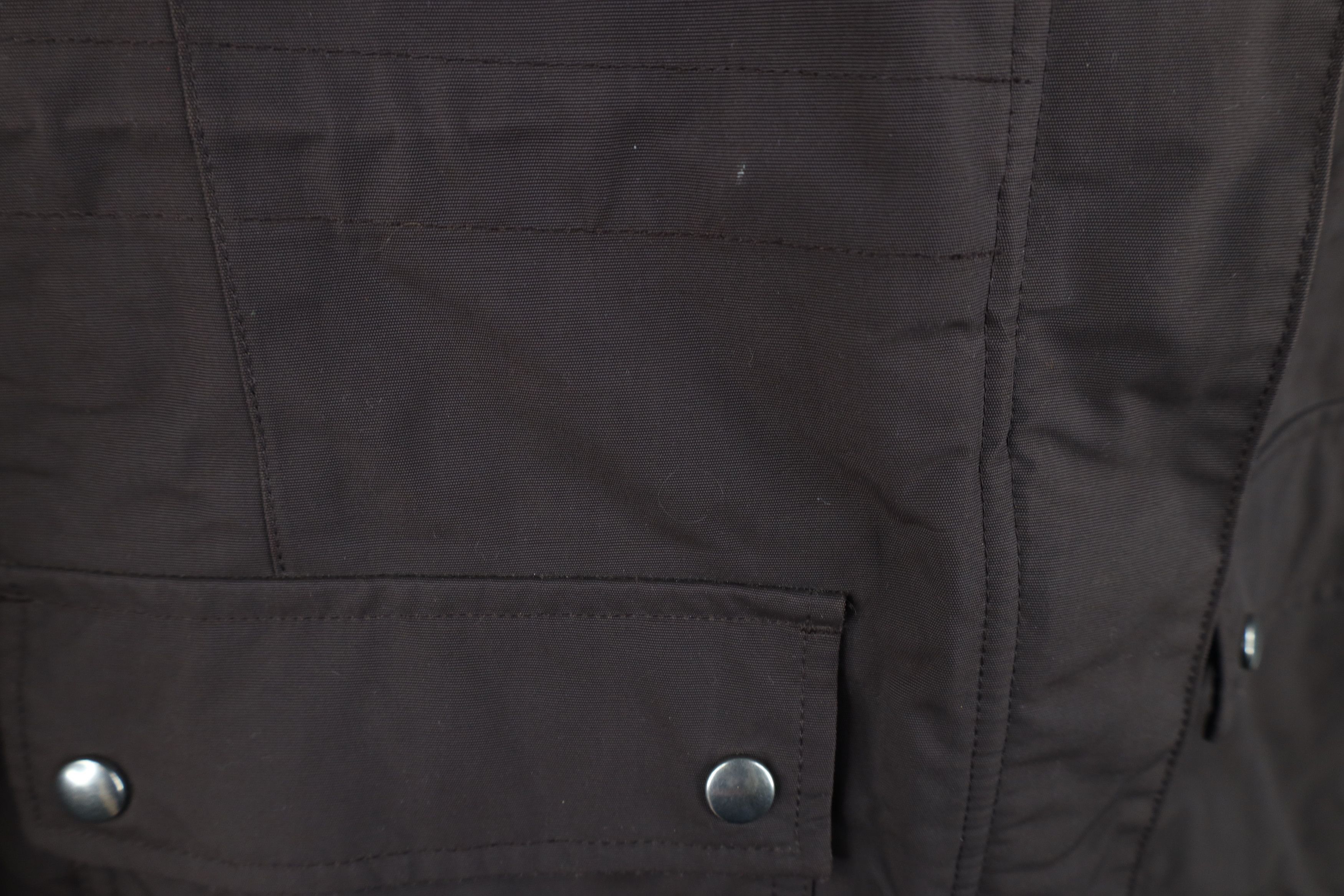 Lands' End Vintage Lands End Quilted Buckle Collar Jacket Brown Size M / US 6-8 / IT 42-44 - 7 Thumbnail