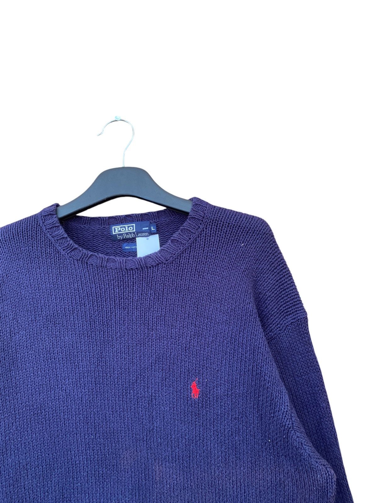 Polo Ralph Lauren Vintage Polo Ralph Lauren Sun Faded Knitted Sweater Size US L / EU 52-54 / 3 - 5 Thumbnail