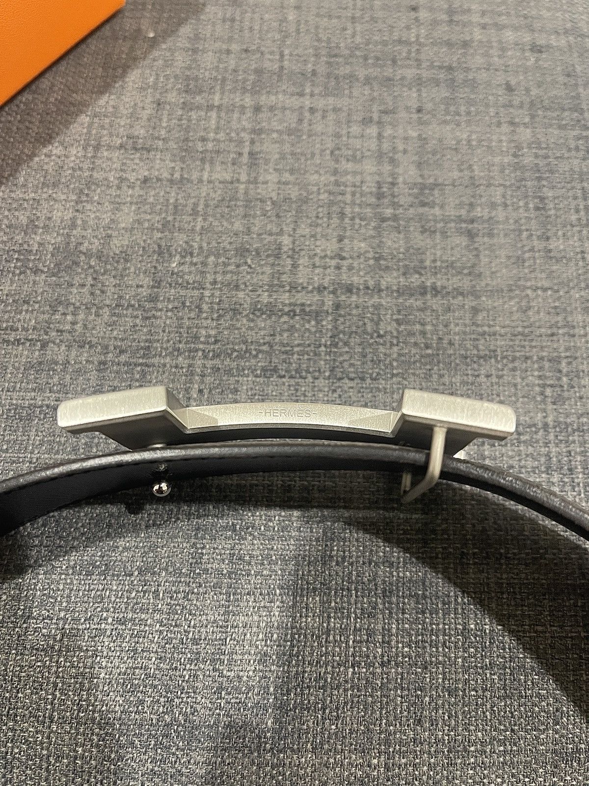 Hermes Hermes 38mm Leather Belt Men size 85 Size 30 - 16 Thumbnail