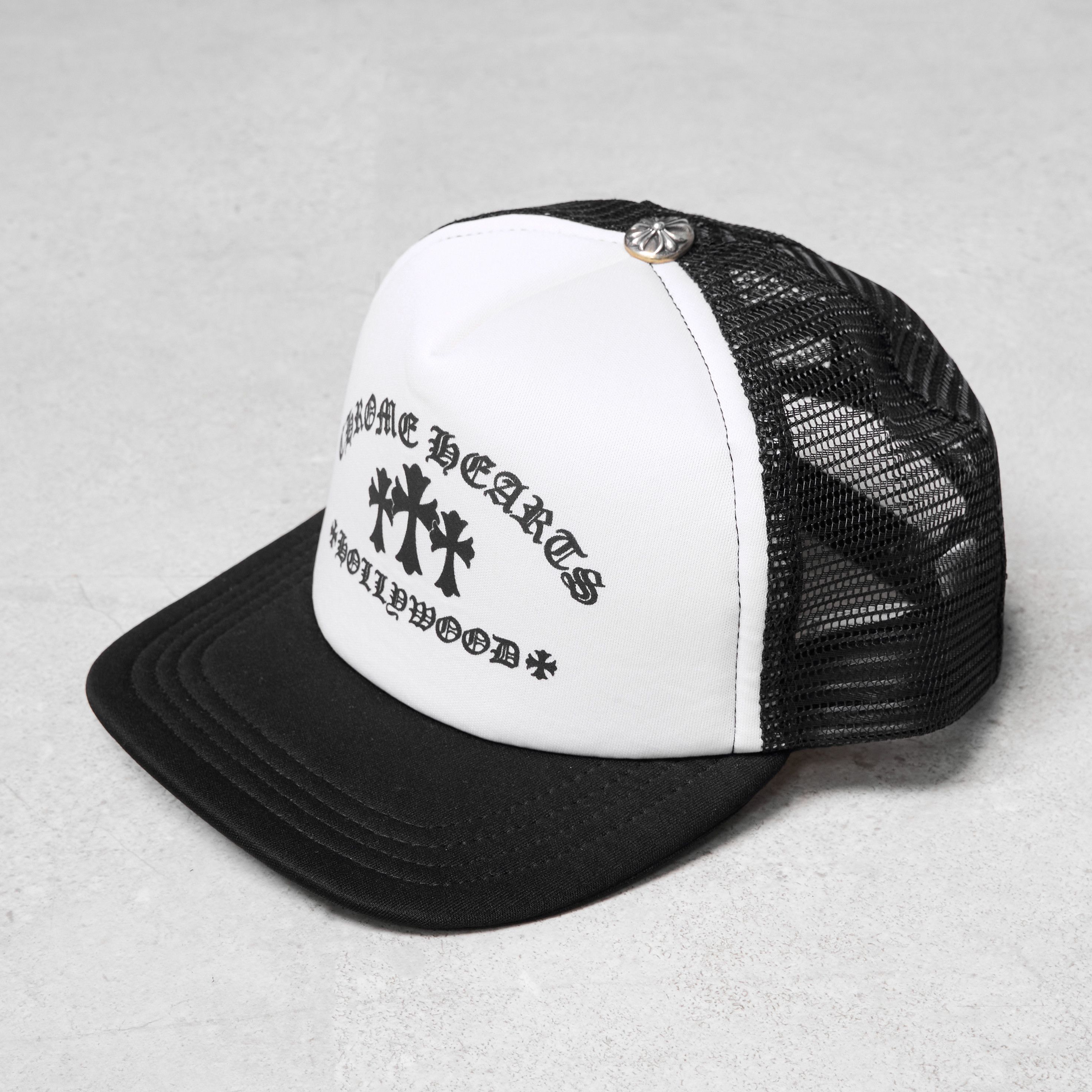 Chrome Hearts King Taco Triple Cross Embroidered Trucker Hat
