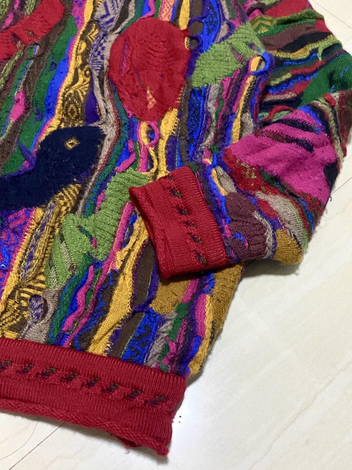 Coogi Coogi - 3D Wool Sweater Size US S / EU 44-46 / 1 - 7 Thumbnail