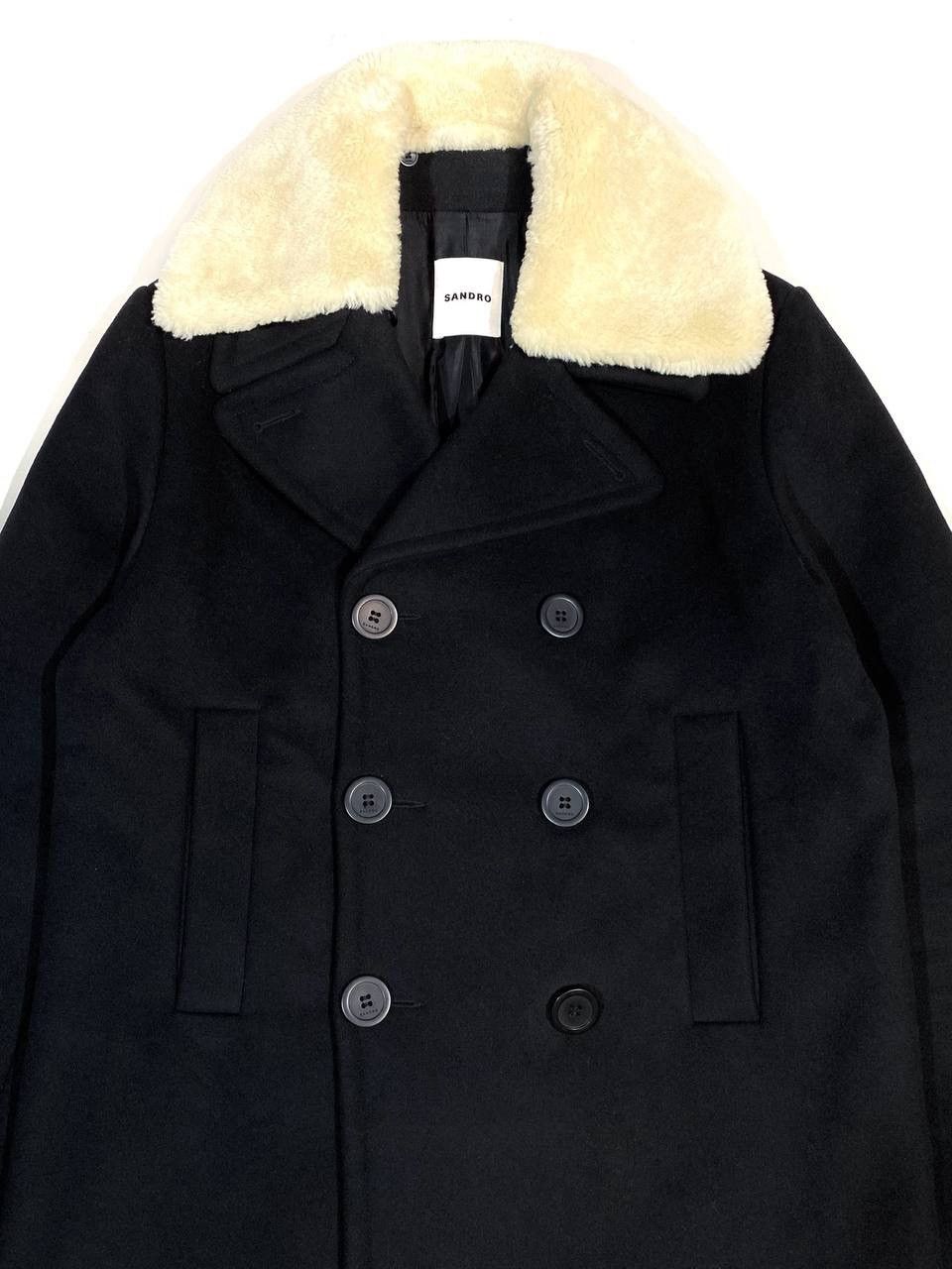 Sandro Sandro Paris Wool Coat Men Jacket Size US S / EU 44-46 / 1 - 8 Thumbnail
