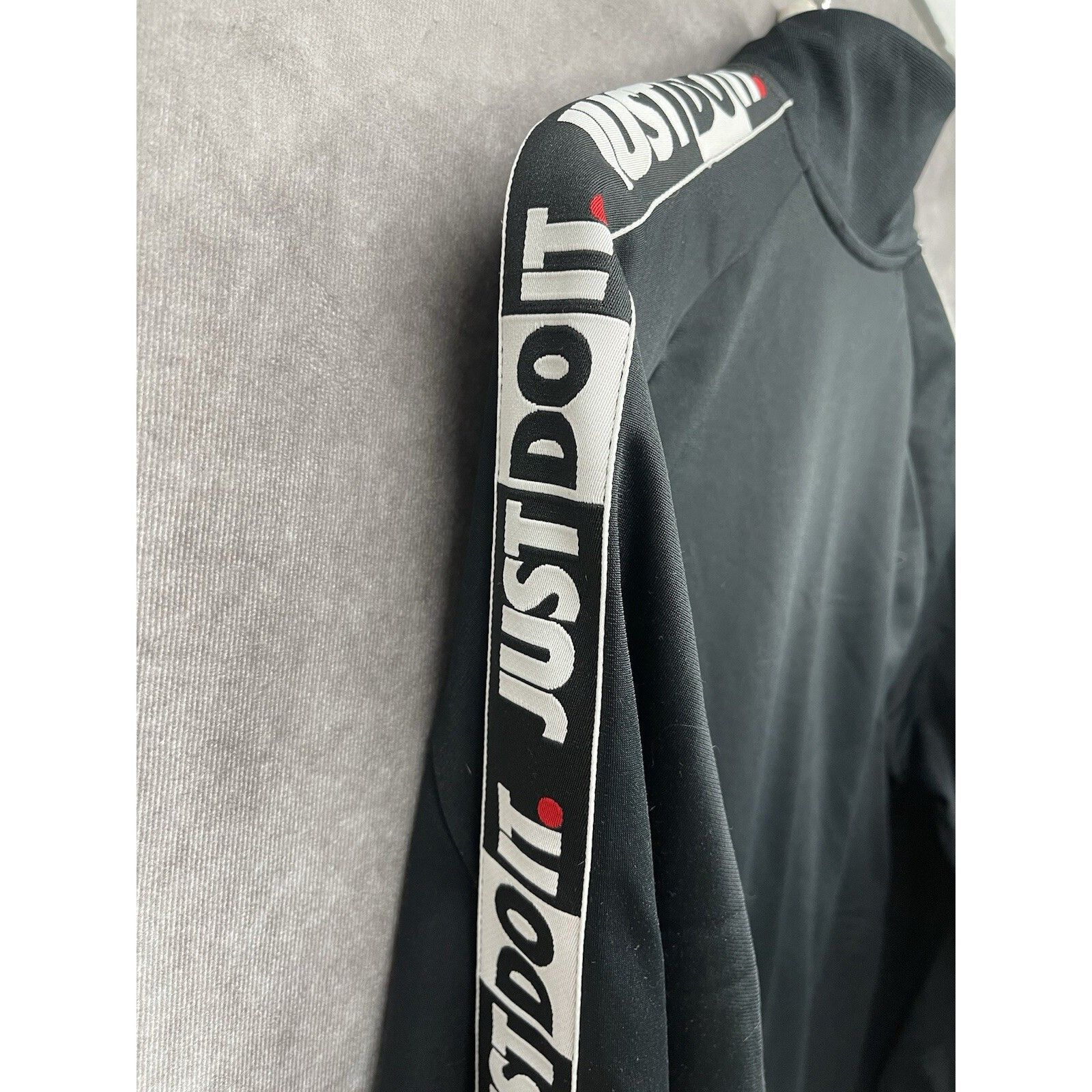 Nike VTG Y2K 90S NIKE LAB JUST DO IT ZIP TRACK JACKET SKEPTA MEDI Size US M / EU 48-50 / 2 - 9 Thumbnail