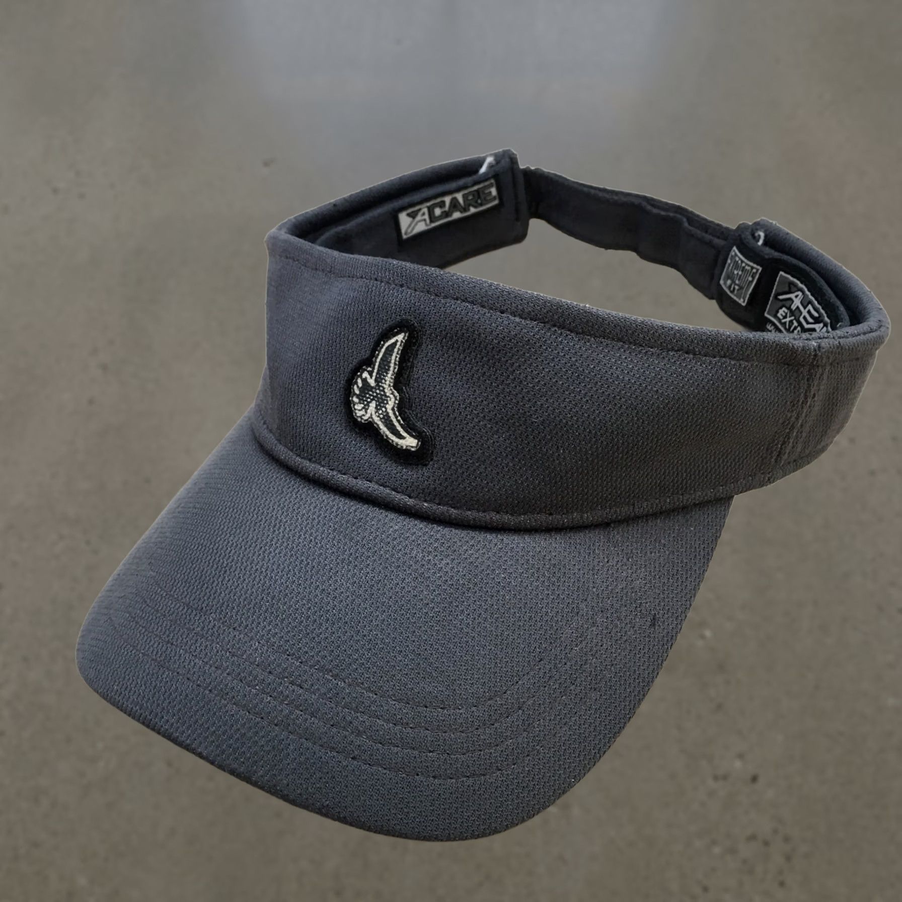 Vintage Ahead Hat Mens One Size Gray Eagle Landing Visor Curved Brim Embroidered Logo Size ONE SIZE - 1 Thumbnail