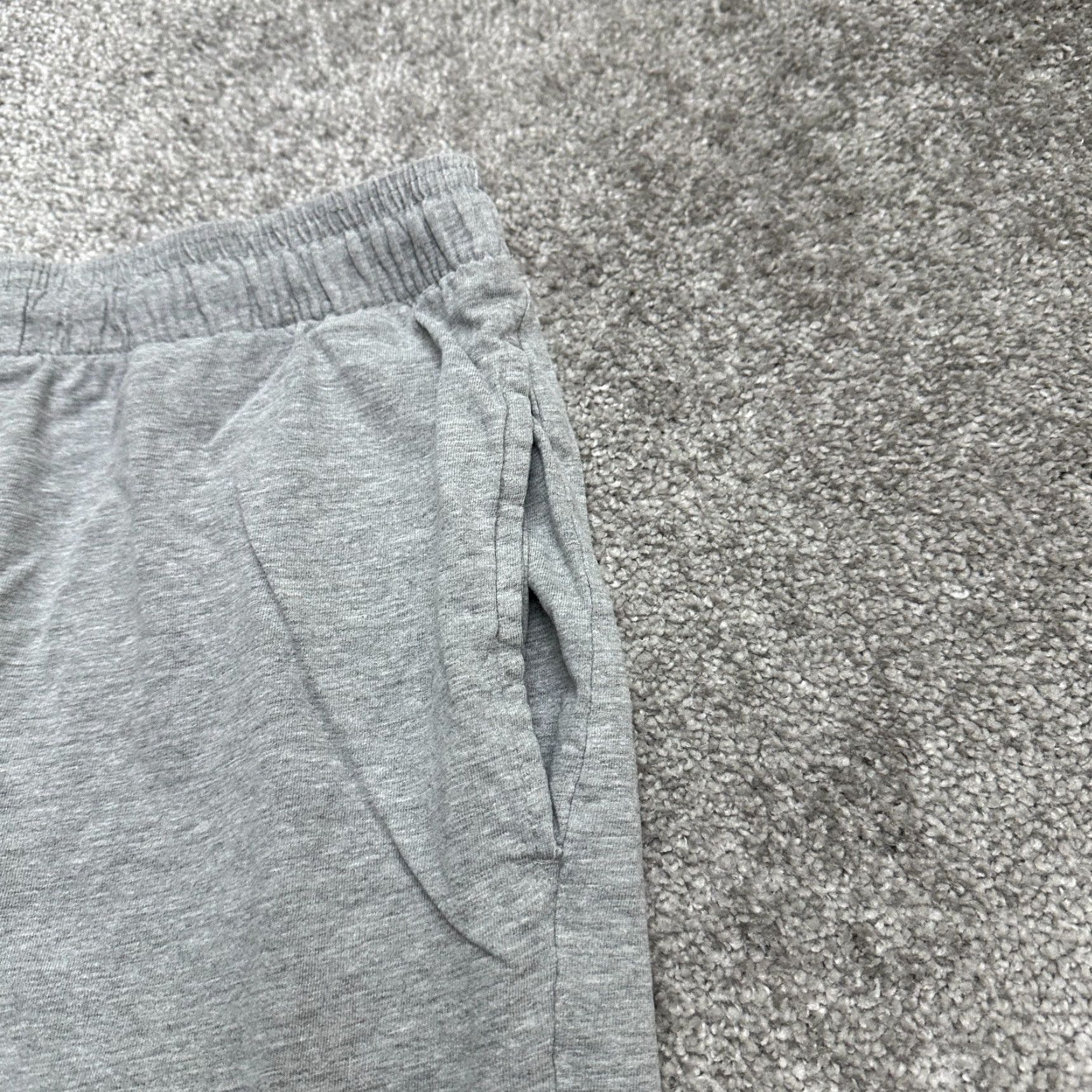 Haband Haband Shorts Mens XXL Gray Cotton Drawstring Elastic Waist Pocket Casual Size US 39 - 6 Thumbnail