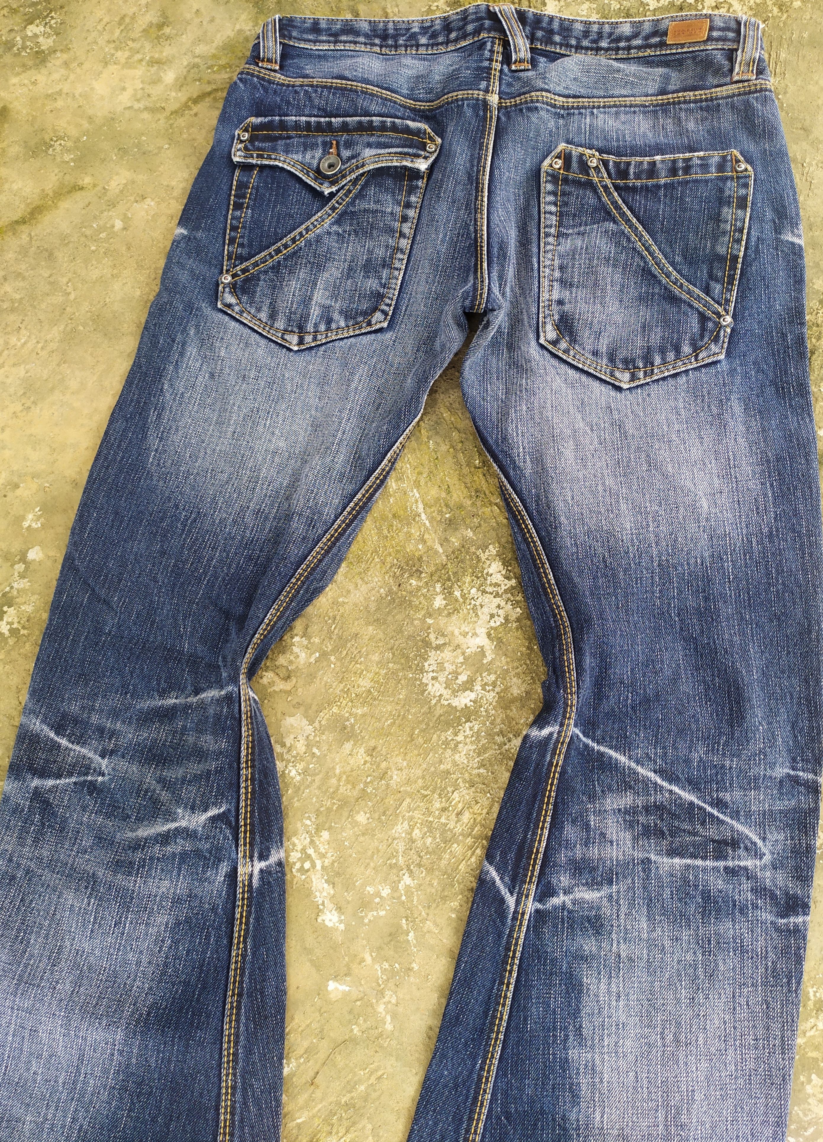 Tornado Mart NCFM Nicole Club For Men Flared Denim Pants Size US 32 / EU 48 - 7 Thumbnail