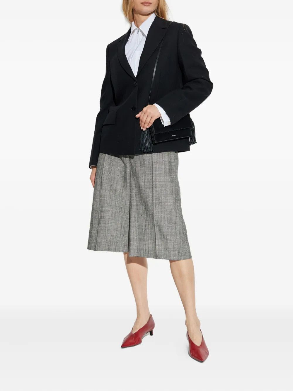 Jil Sander o1y0925 Blazer in Black Size XS / US 0-2 / IT 36-38 - 5 Thumbnail