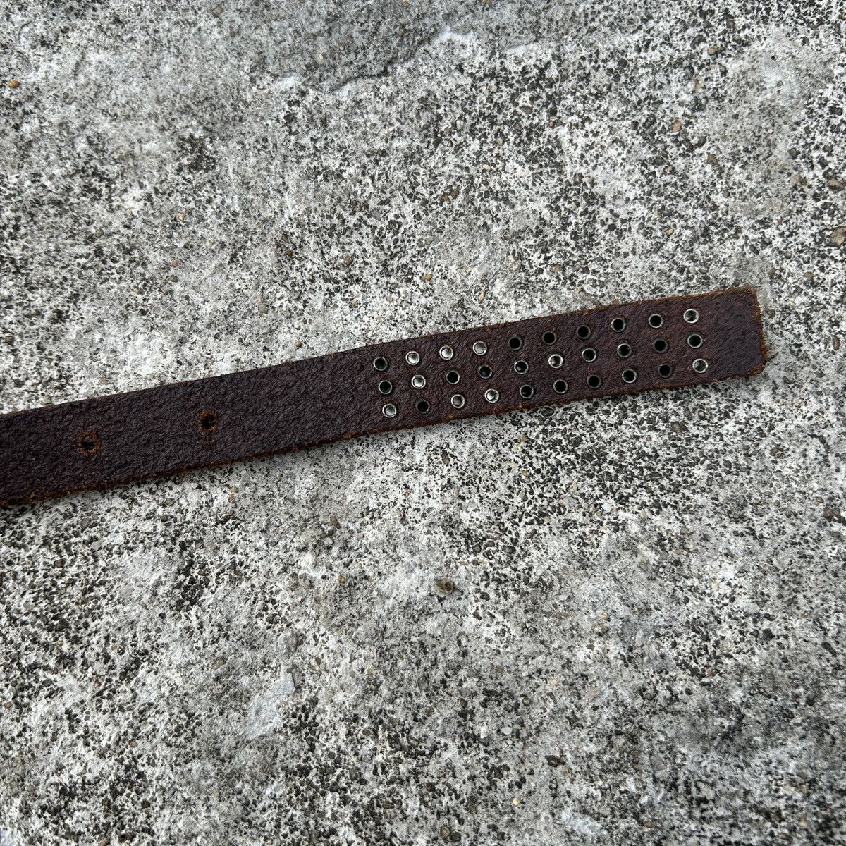 Vintage Vintage studded leather belt (Kapital Style) Size ONE SIZE - 13 Thumbnail