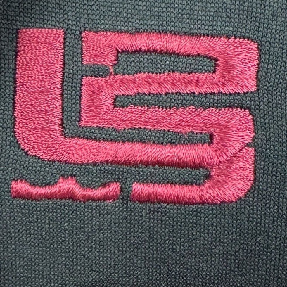 Nike VINTAGE Nike Lebron James LBJ Track Jacket Full Zip Mens Large Black Long Sleeve Logo Size US L / EU 52-54 / 3 - 4 Thumbnail
