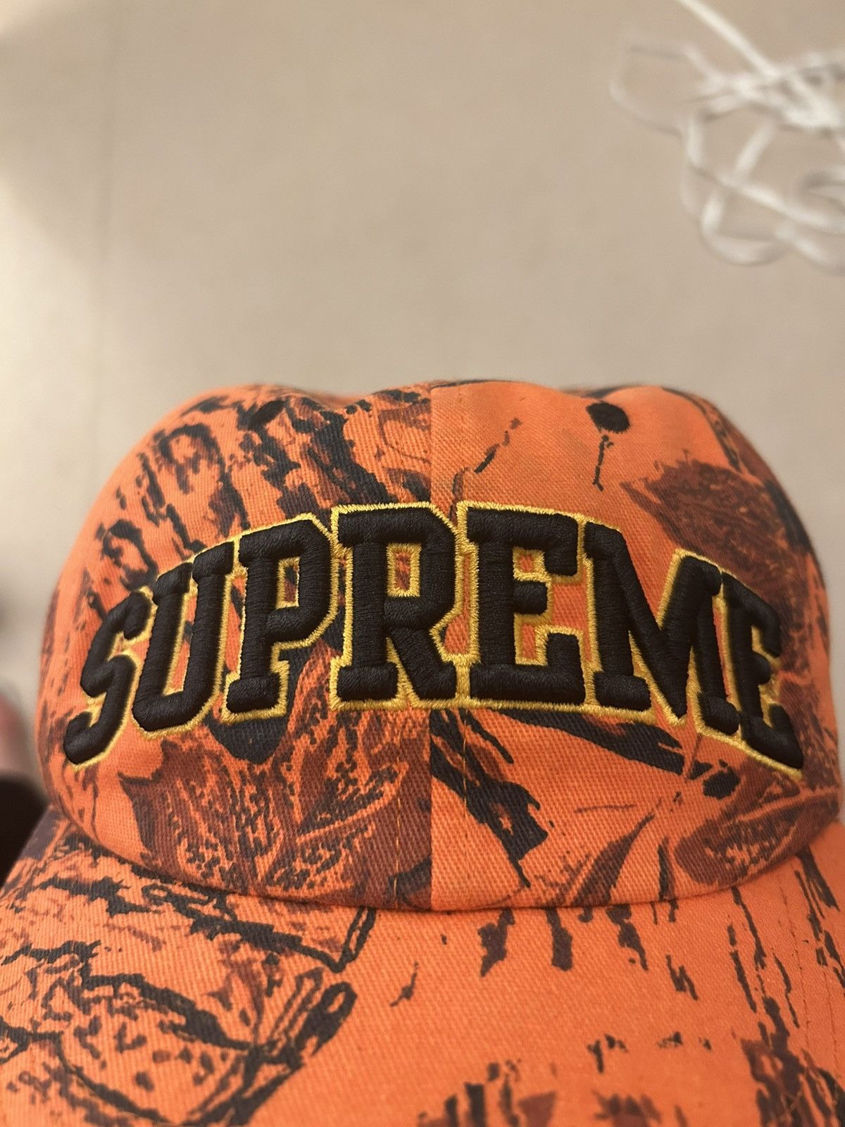 Supreme Orange RARE Supreme Realtree Cap like new Size ONE SIZE - 4 Thumbnail
