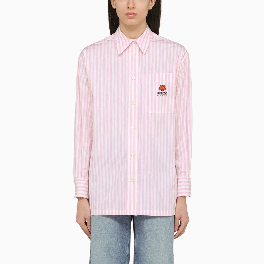 image of Kenzo O1D2Blof0124 Shirt In Pink, Women's (Size XS)