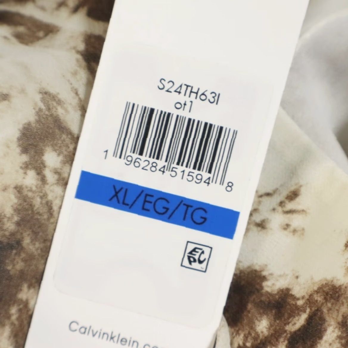 Calvin Klein Calvin Klein Shirt White Women XL Blouse Tie-Dye Top Girls Size XL / US 12-14 / IT 48-50 - 5 Thumbnail