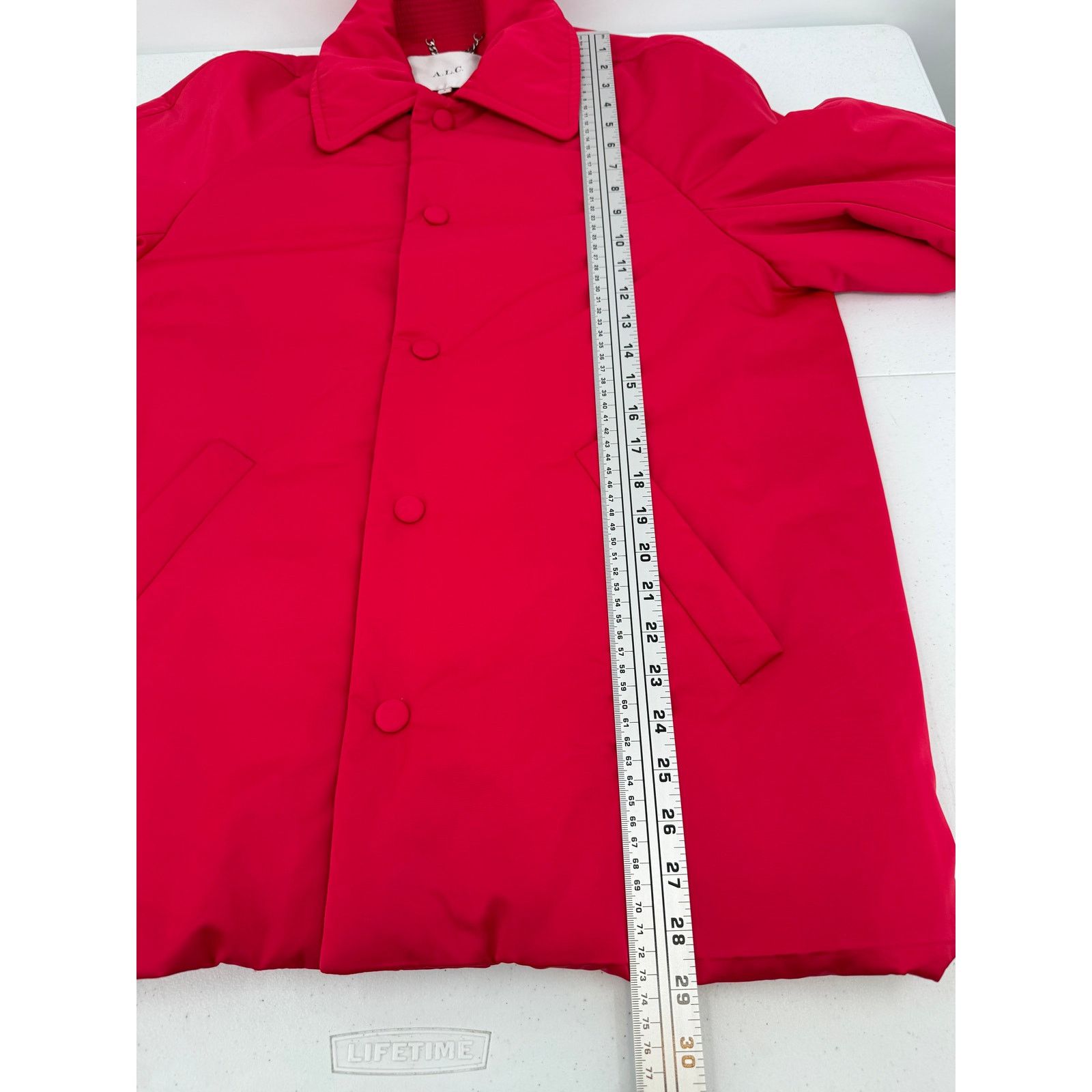 A.L.C. A.L.C. Lincoln Water-Resistant Front Snap Love Potion Jacket Size S / US 4 / IT 40 - 10 Thumbnail