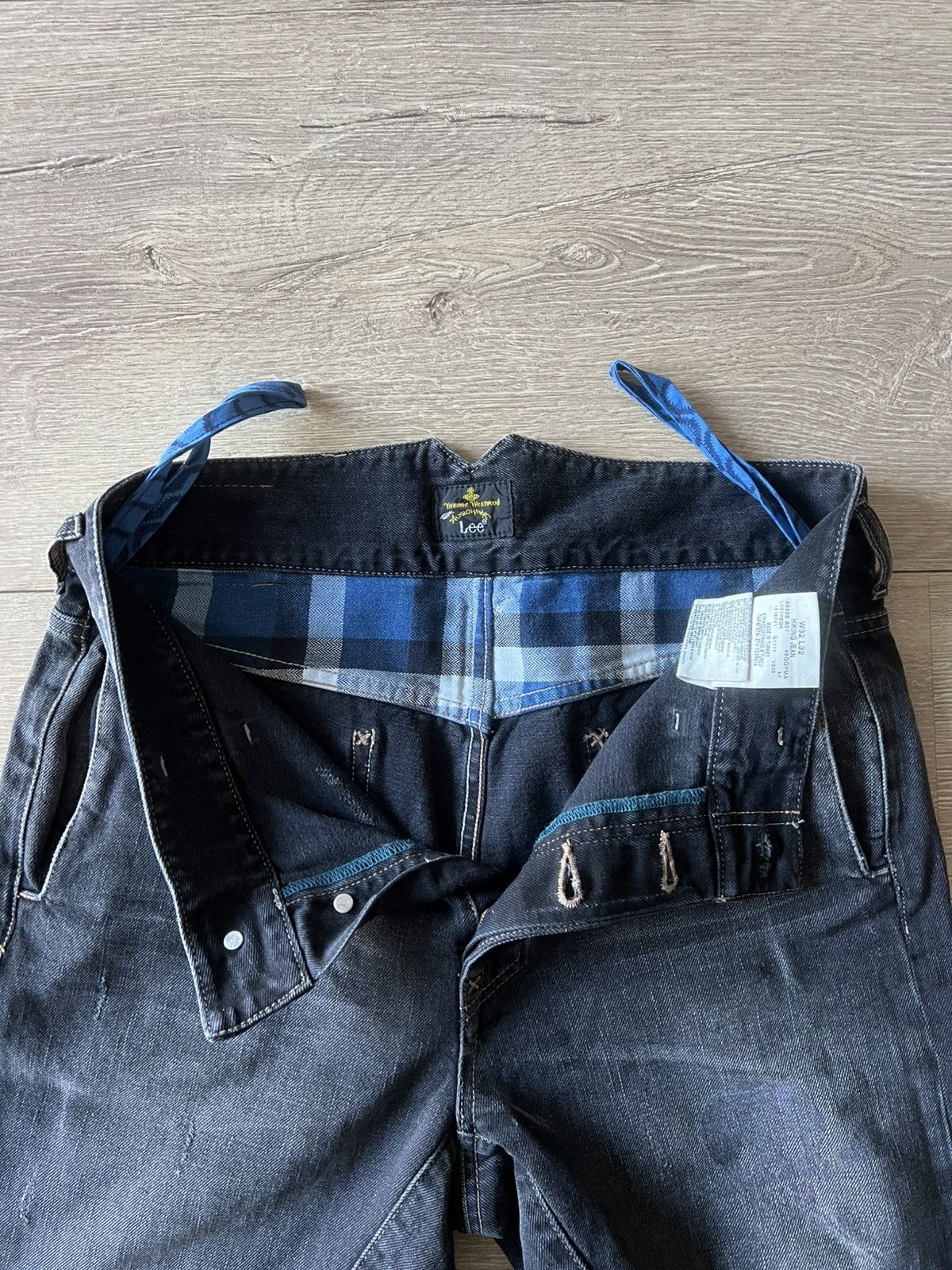 Lee × Vivienne Westwood Vivienne Westwood x Lee, Hiking Jeans Size 32" / US 10 / IT 46 - 9 Thumbnail