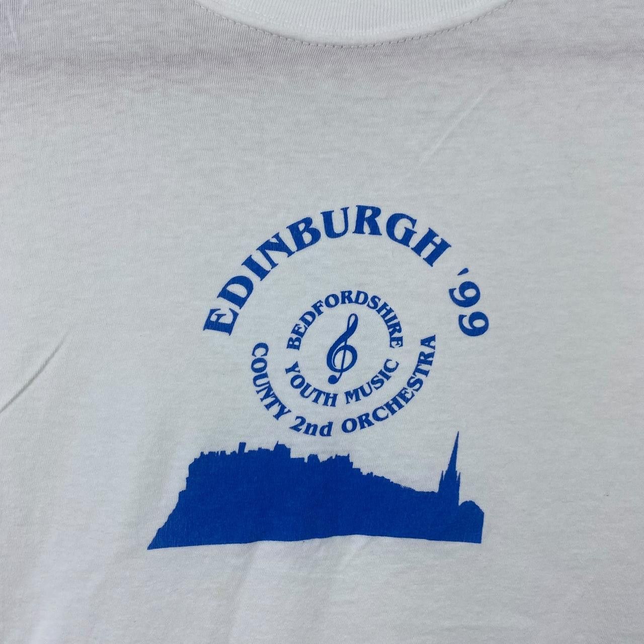 Vintage Vintage 99 EDINBURGH COUNTY ORCHESTRA Youth Music Tee Shirt Size US L / EU 52-54 / 3 - 3 Thumbnail