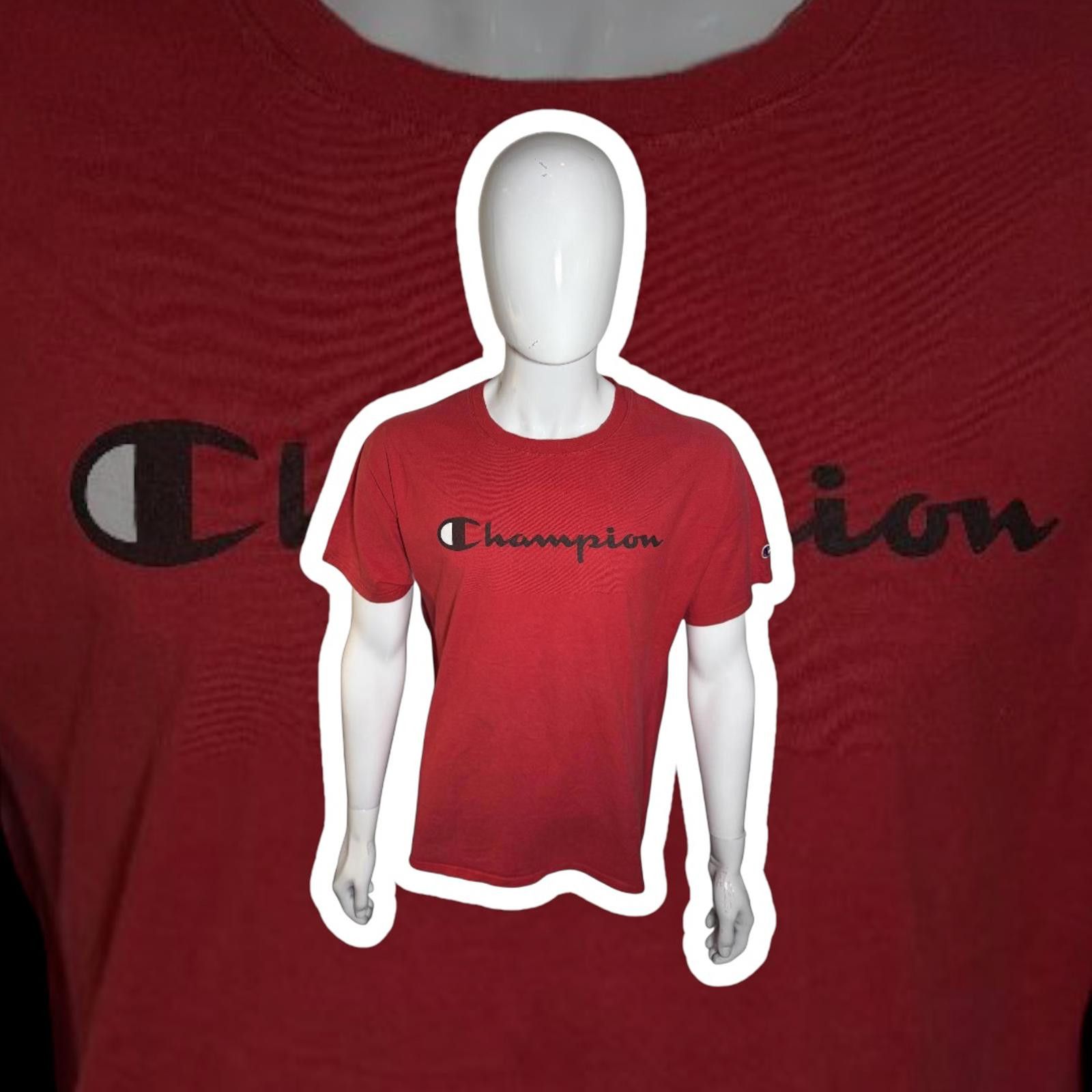 Champion Champion Red Graphic T-Shirt - Authentic Athletic Wear Size US L / EU 52-54 / 3 - 1 Thumbnail