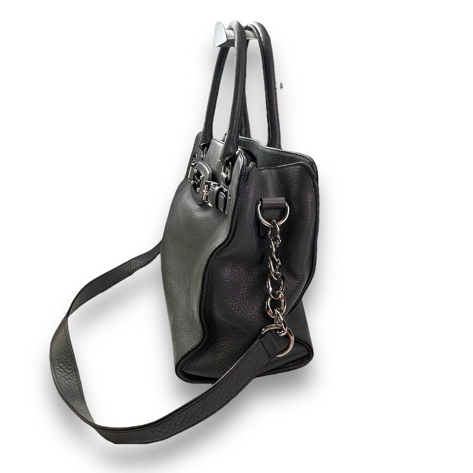 Michael Kors Michael Kors Hamilton Satchel Tote Shoulder Strap Gray 1981 Size ONE SIZE - 21 Thumbnail