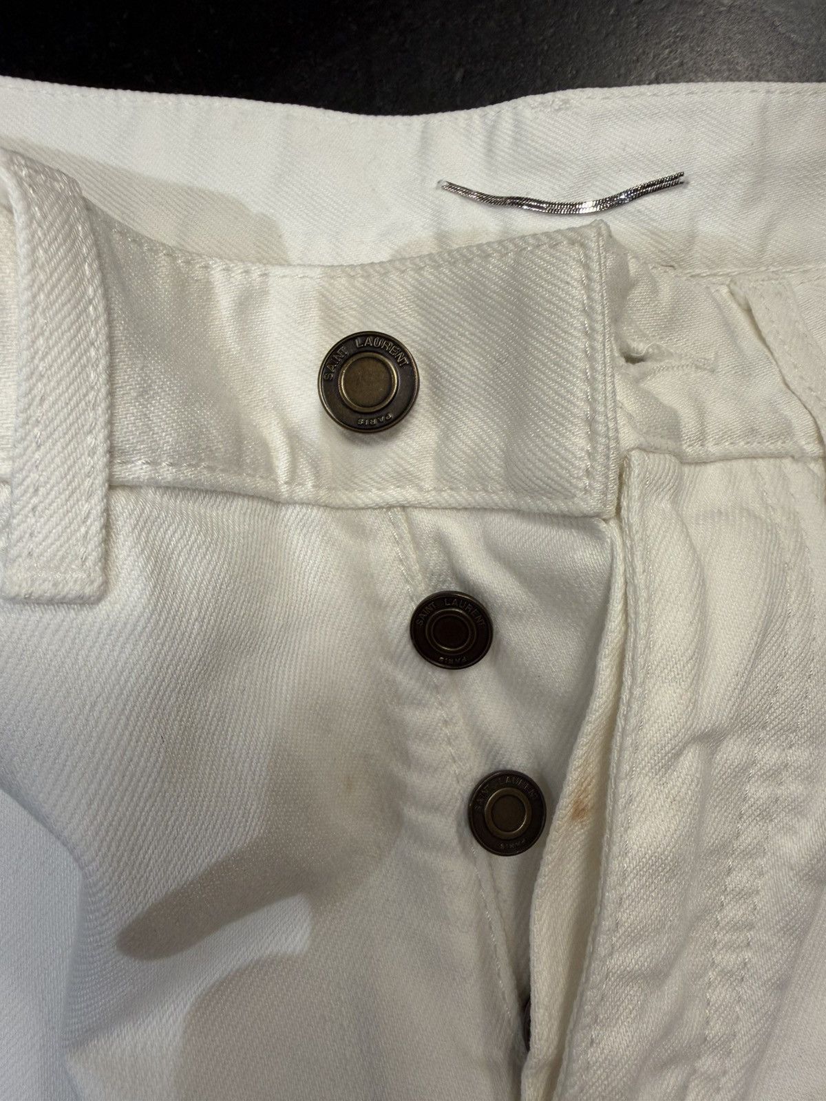 Saint Laurent Paris SLP D17 Flare Denim Size US 31 - 7 Thumbnail