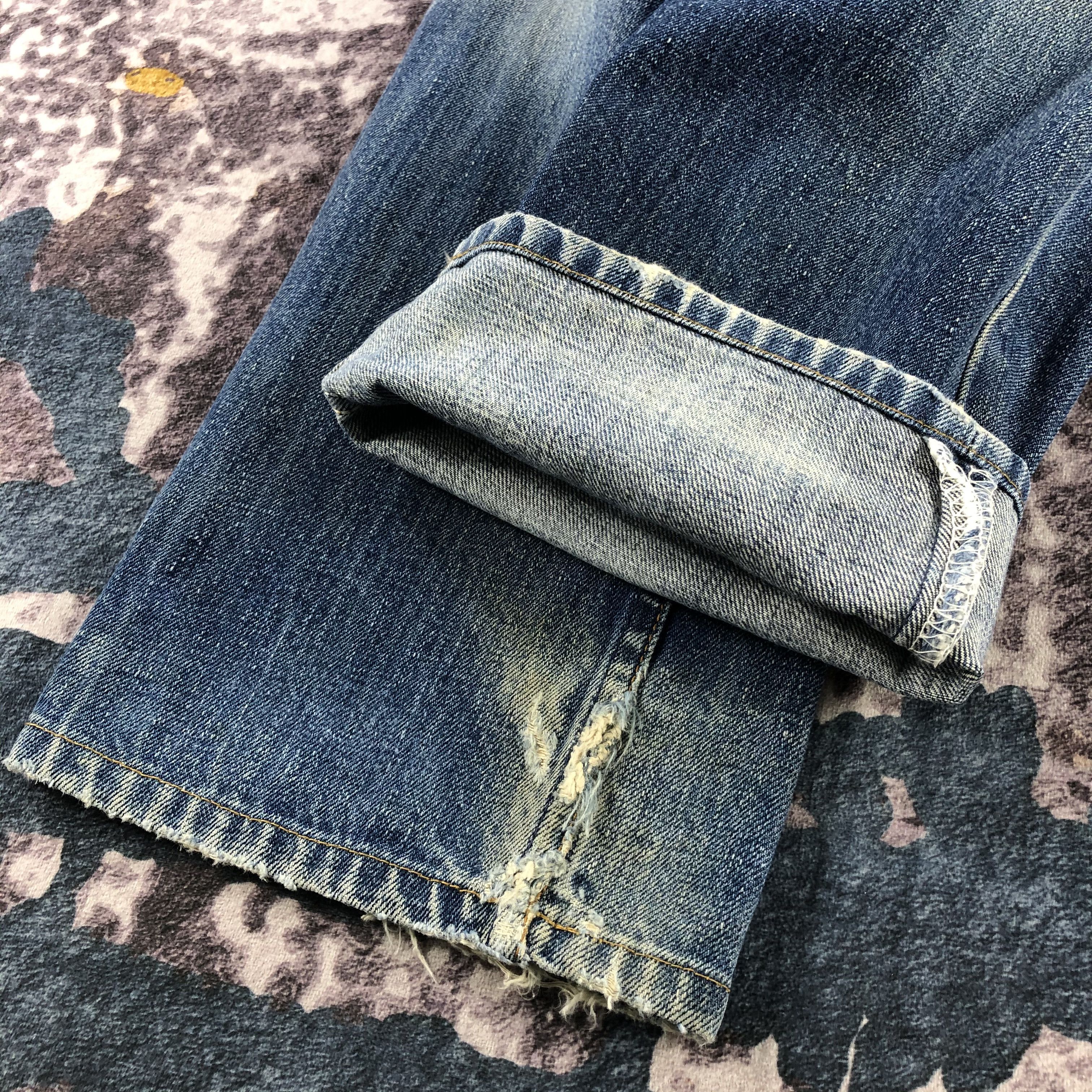 Levi's × Vintage 90s Vintage Blue Wash Levis 502 Jeans-JM2787 Size US 28 / EU 44 - 8 Thumbnail