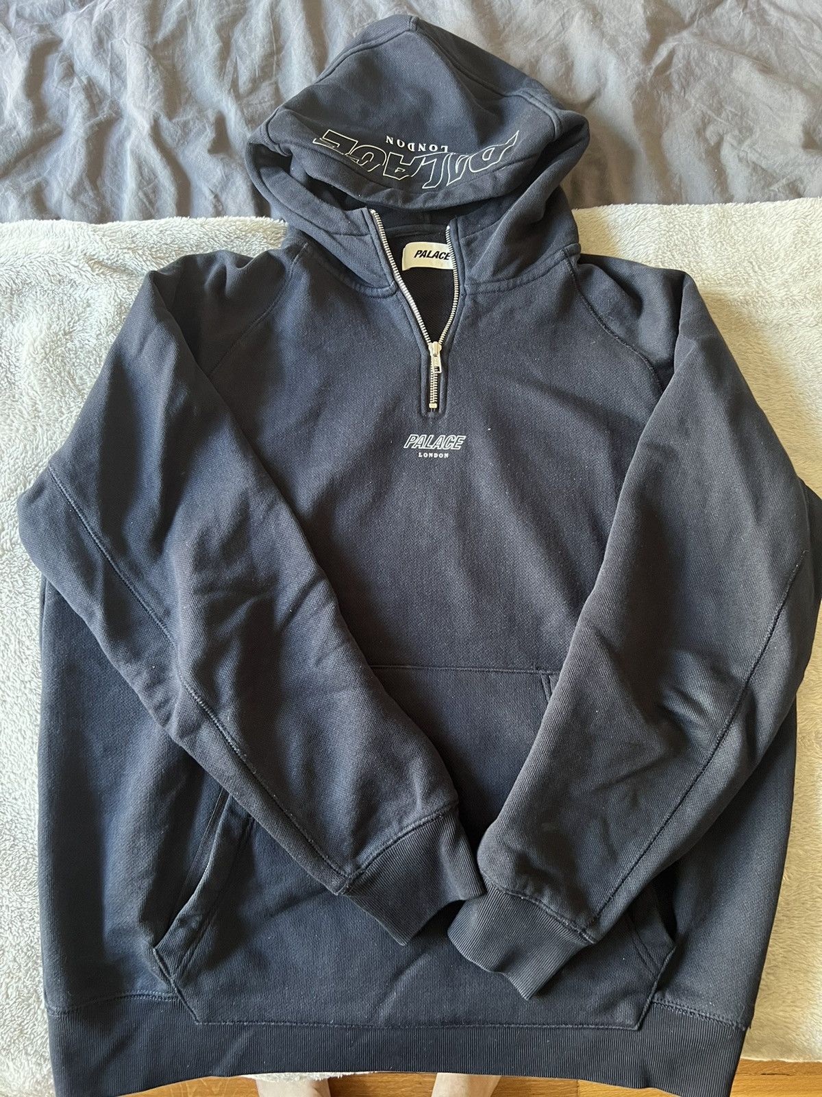 Palace Palace shatter zip hooded sweatshirt spider | Grailed
