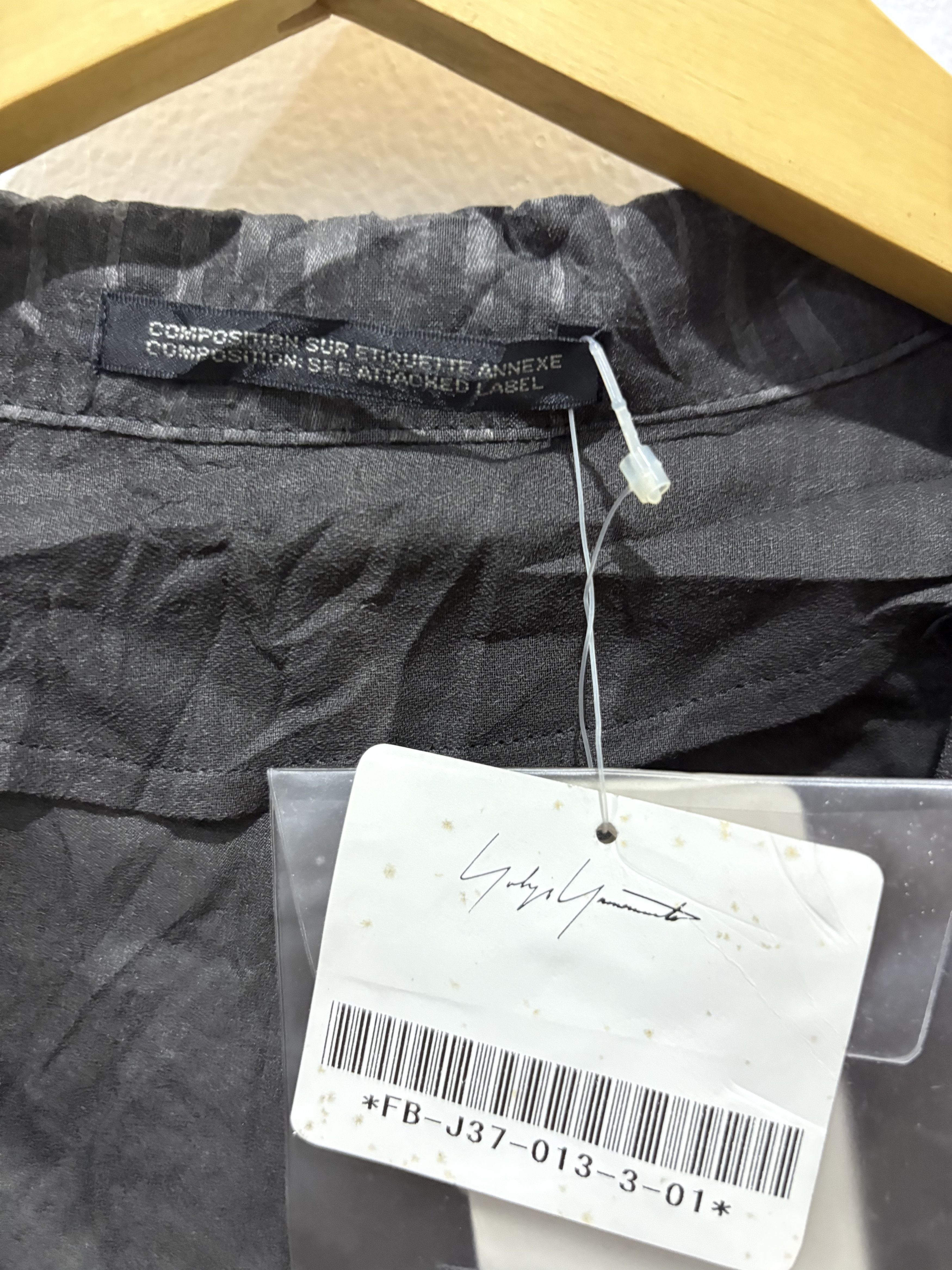 Yohji Yamamoto Yohji yamamoto blouses asymetris Size S / US 4 / IT 40 - 5 Thumbnail