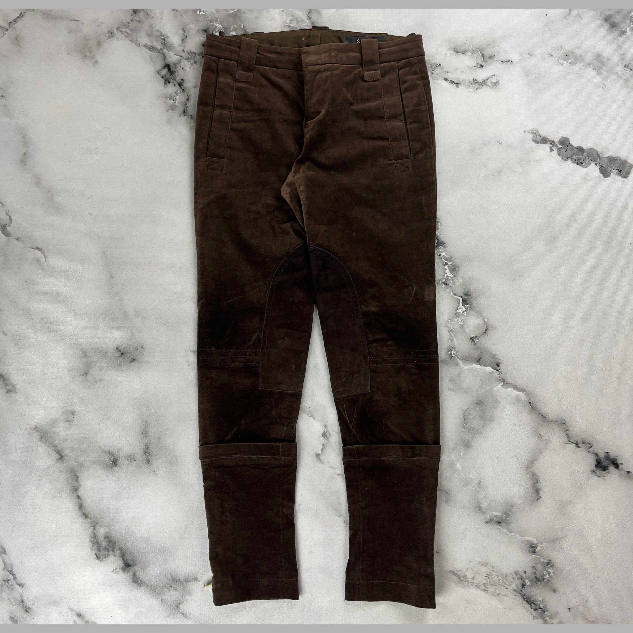 Gucci Pantaloni Gucci Velluto Liscio – 38 IT Size US 26 / EU 42 - 1 Thumbnail