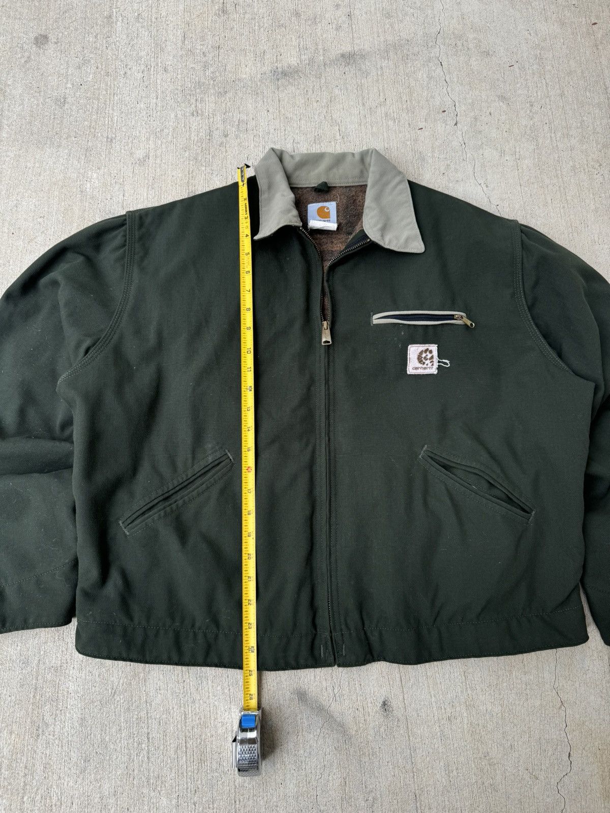 Carhartt × Vintage Vintage RARE j129 Detroit carhartt jacket Size US XL / EU 56 / 4 - 3 Thumbnail
