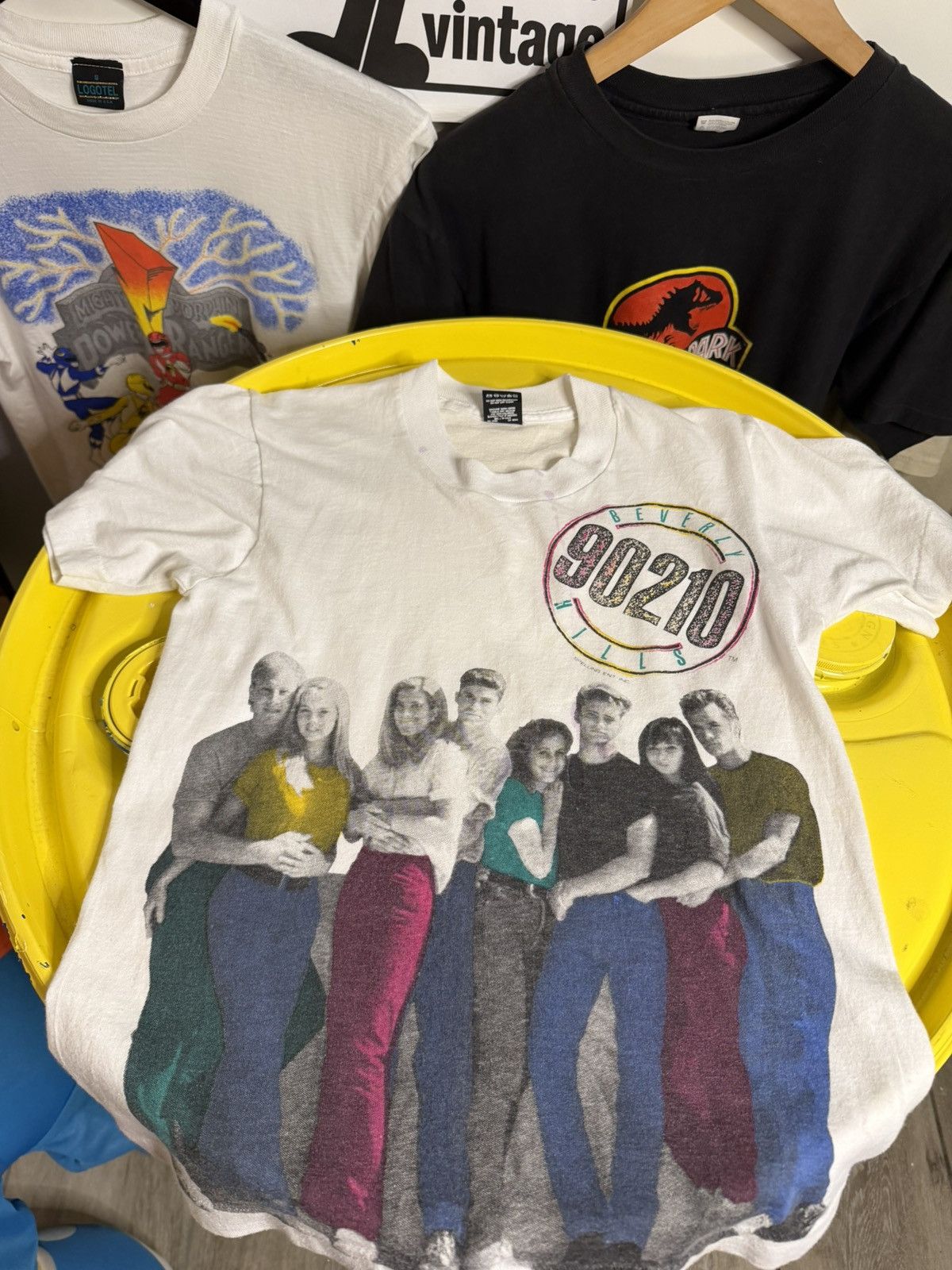 Vintage 1980s Vintage 90210 tv show single stitch T-shirt Size US S / EU 44-46 / 1 - 3 Thumbnail