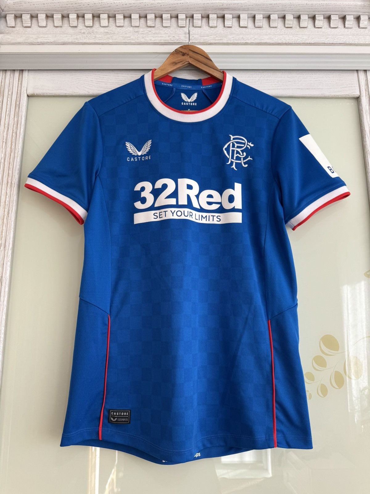 Castore Glasgow Rangers 2022-2023 Home Soccer Jersey Football Kit Size US S / EU 44-46 / 1 - 5 Thumbnail