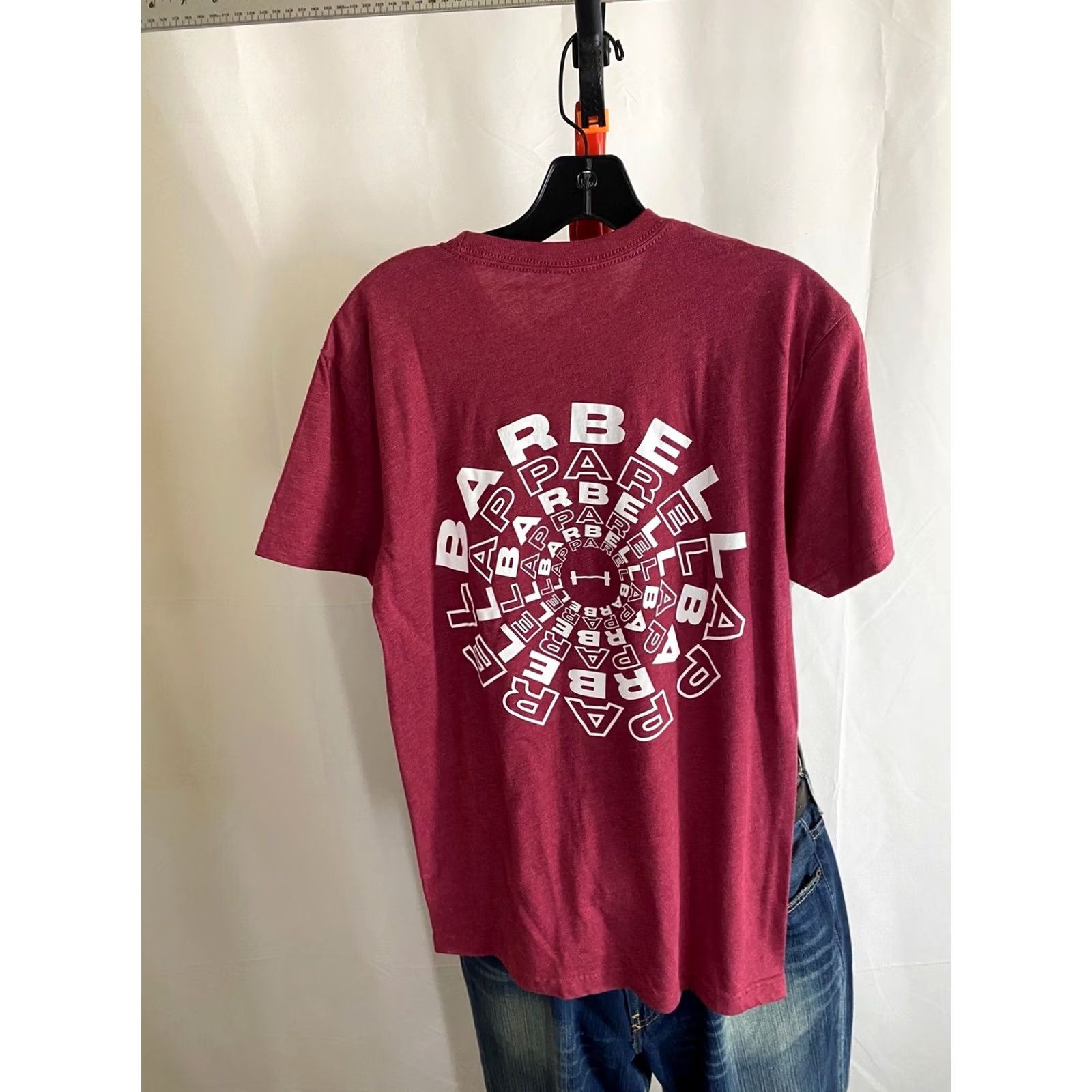 Vintage Barbell TEE Shirt Muscle Small S Mens Sharp Back Panel T-Shirt Small S Shirt Mens Sharp Back Panel TEE Barbell Size US S / EU 44-46 / 1 - 6 Thumbnail