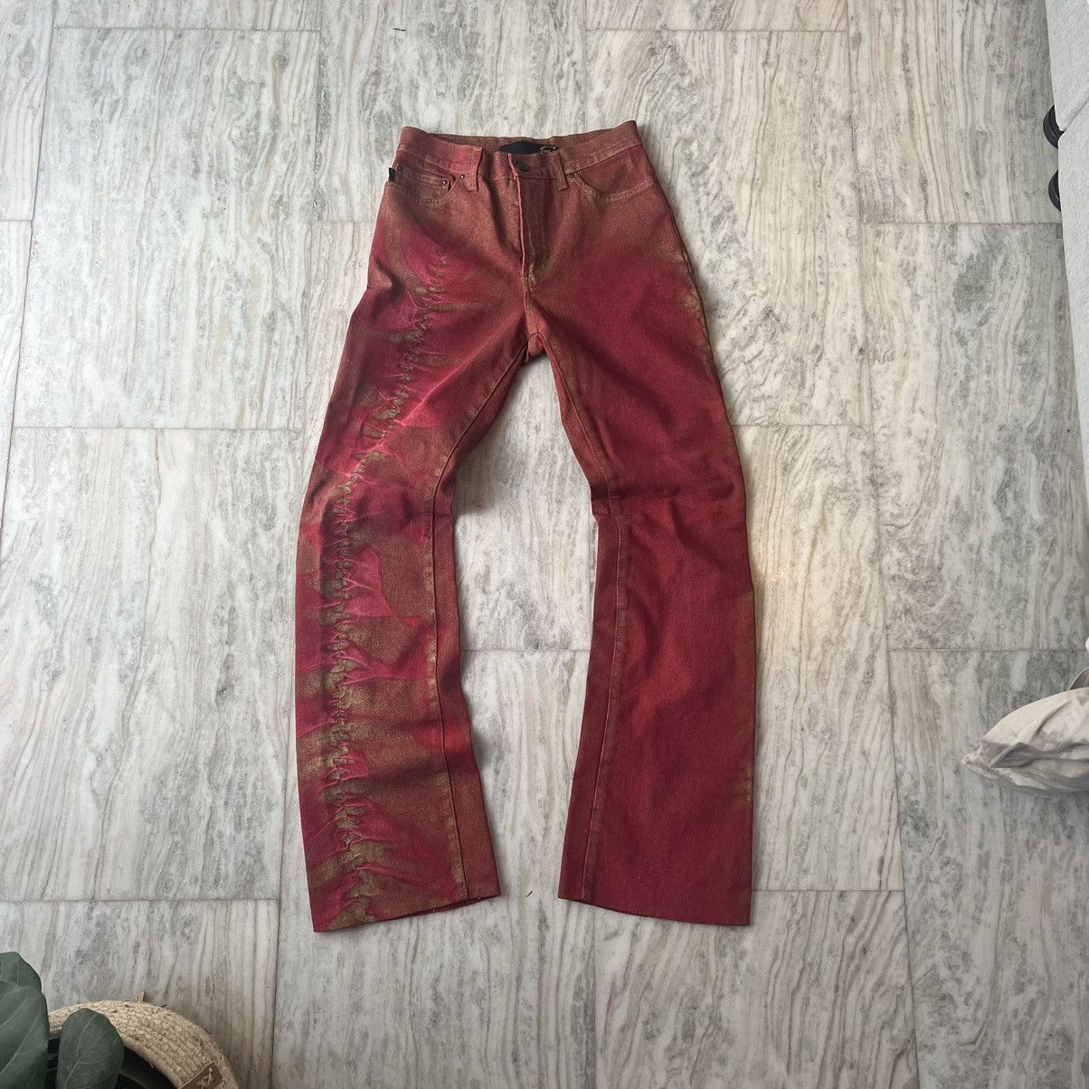 Roberto Cavalli Pattern Jeans