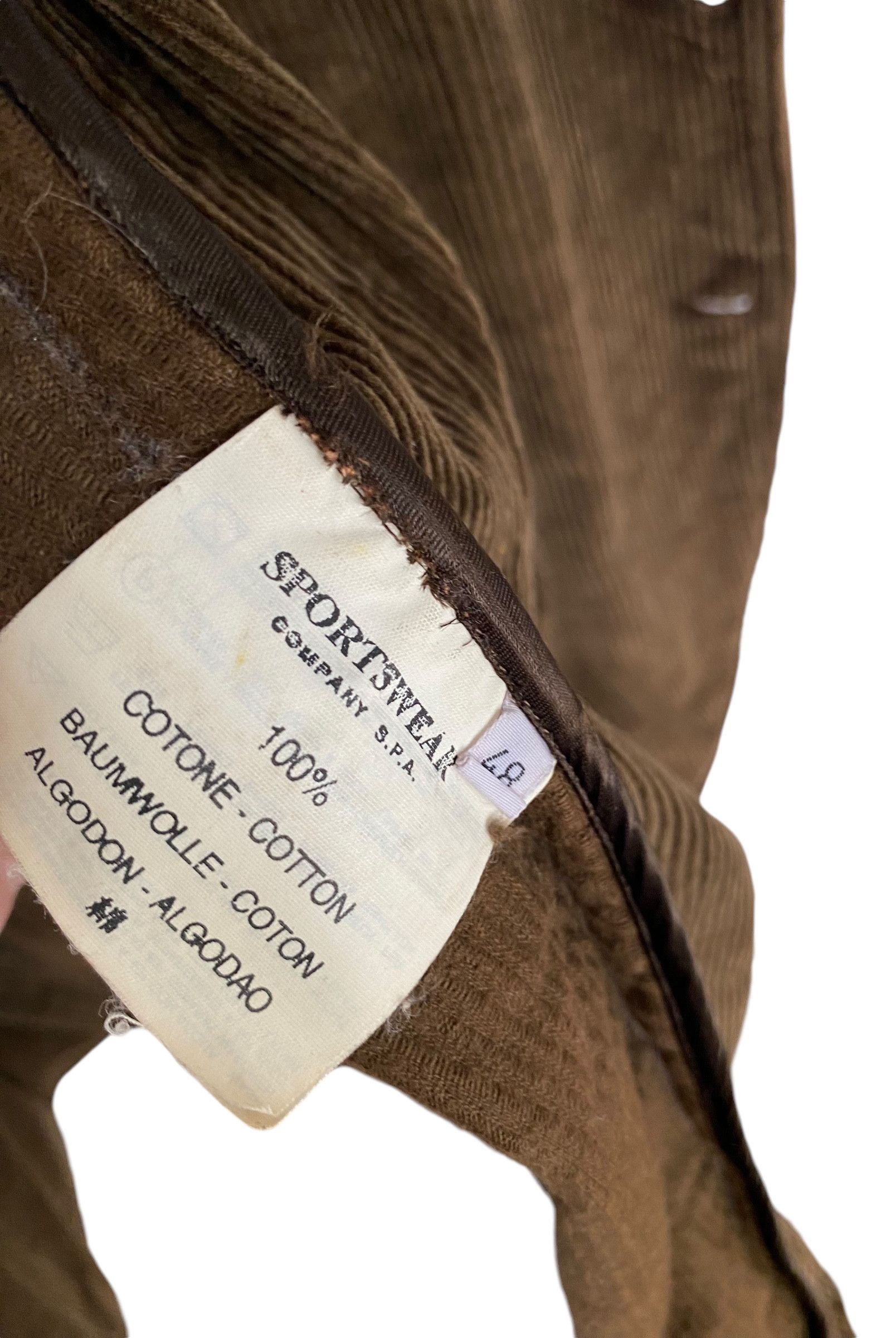 C.P. Company × Vintage C.P. Company vintage corduroy blazer Size 48L - 3 Thumbnail
