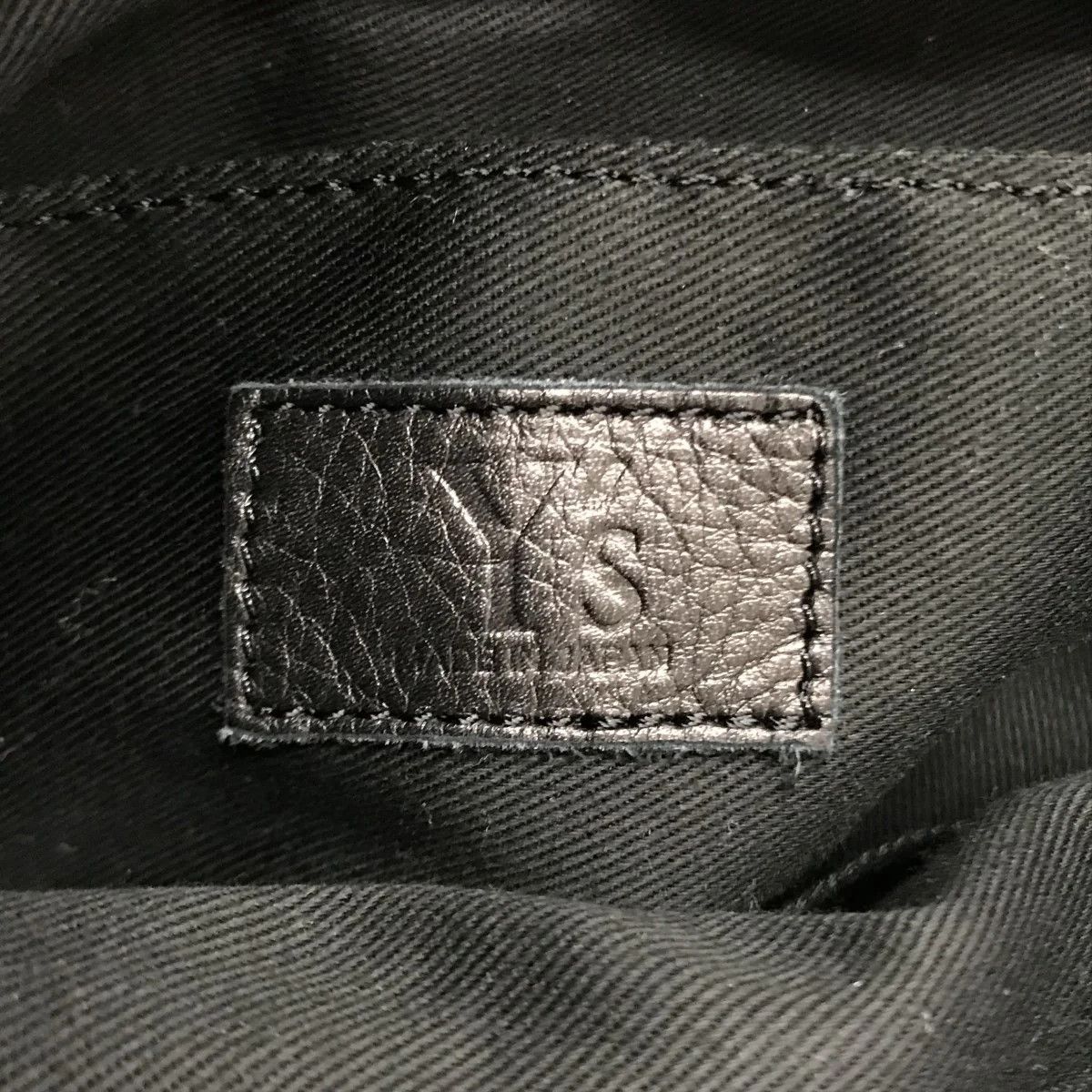 Yohji Yamamoto Y's leather drawstring shoulder bag YD-I05-712 Size ONE SIZE - 5 Thumbnail