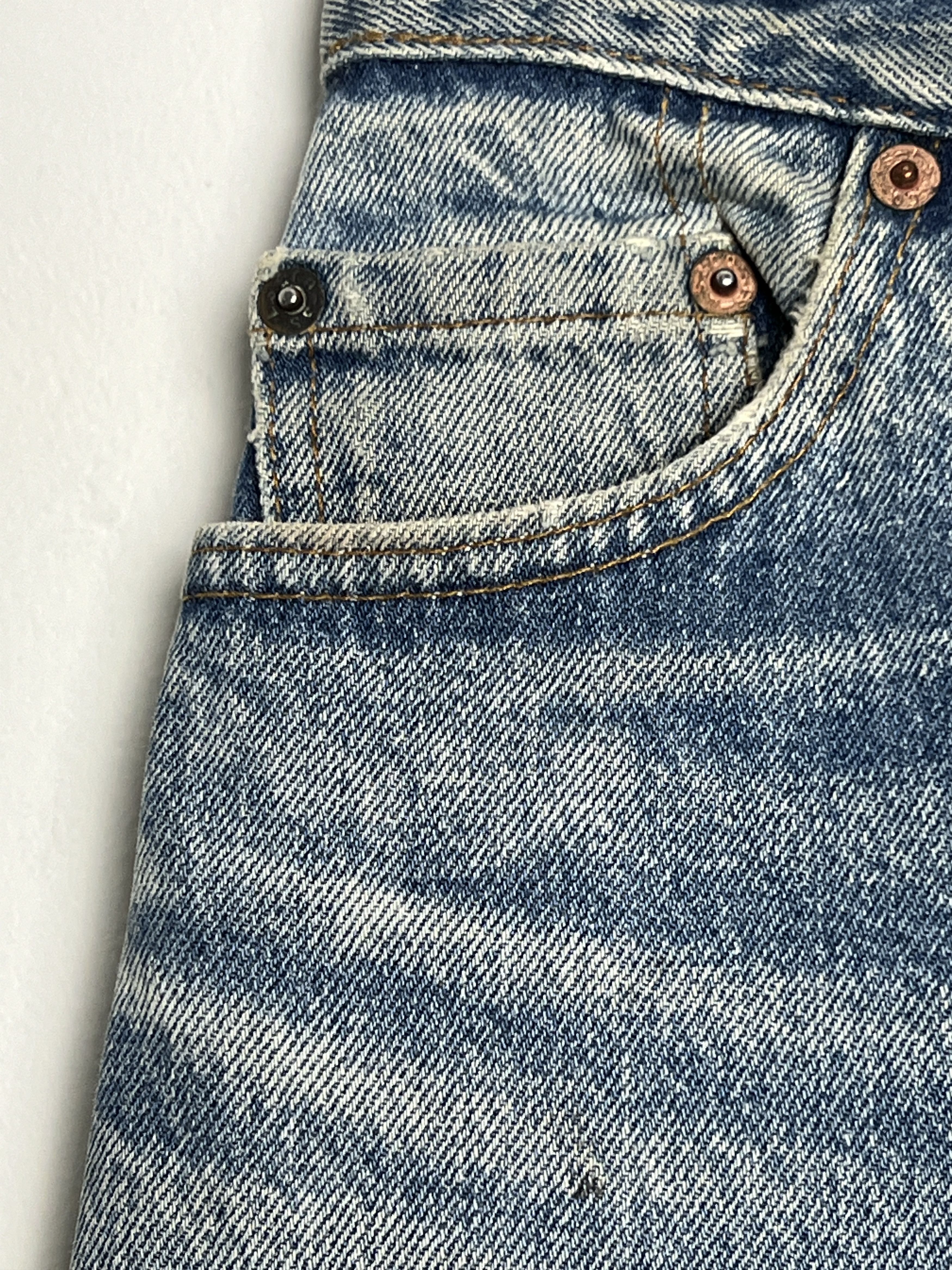 Gallery Dept. Paint Splatter Straight-Leg Distressed Jeans Size 24" / US 00 / IT 34 - 5 Thumbnail