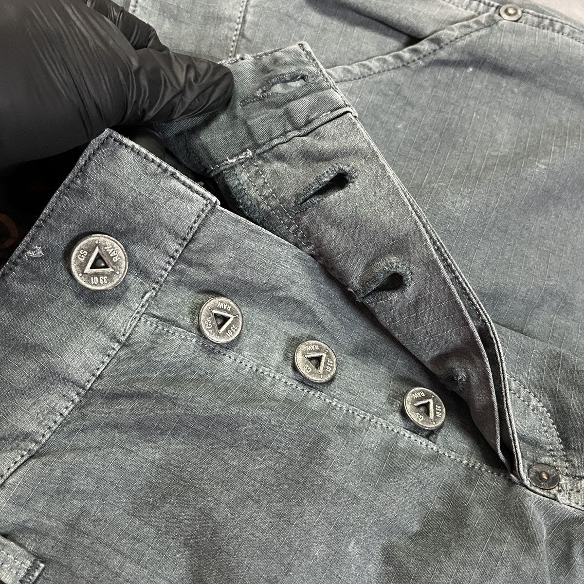 GOA Vintage G-Star Raw - Military Panel y2k Lgb Ifsix Vkei Goa Size US 31 - 6 Thumbnail
