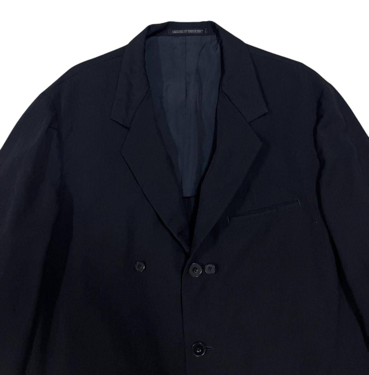 Designer × Japanese Brand × Yohji Yamamoto Yohjiyamamoto blazer Size 38L - 4 Thumbnail