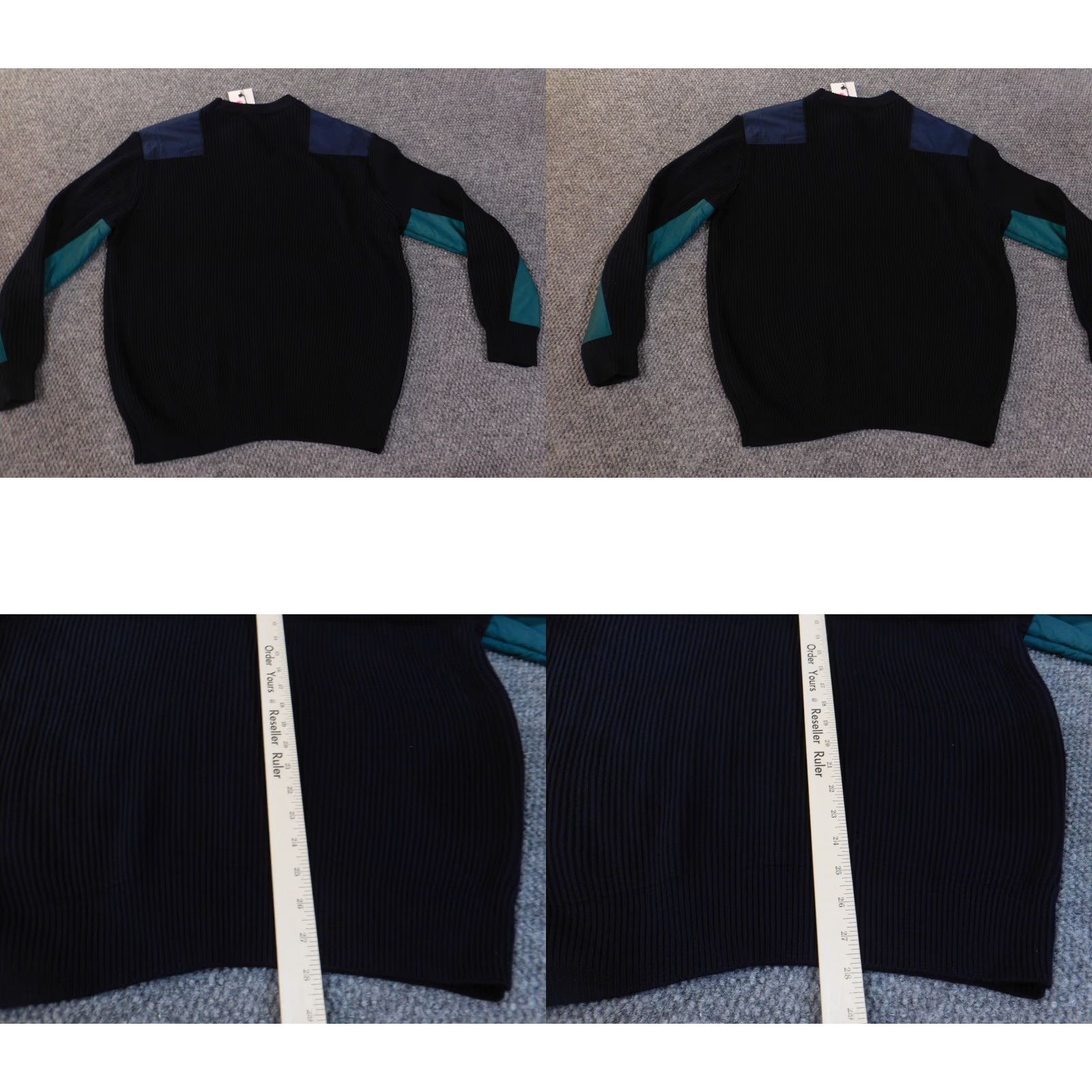Zara Zara Sweater Men M Blue Crew Neck Pullover Wool Polyester City Knit Knitwear Cable-Knit Casual Modern Regular Size US M / EU 48-50 / 2 - 9 Thumbnail