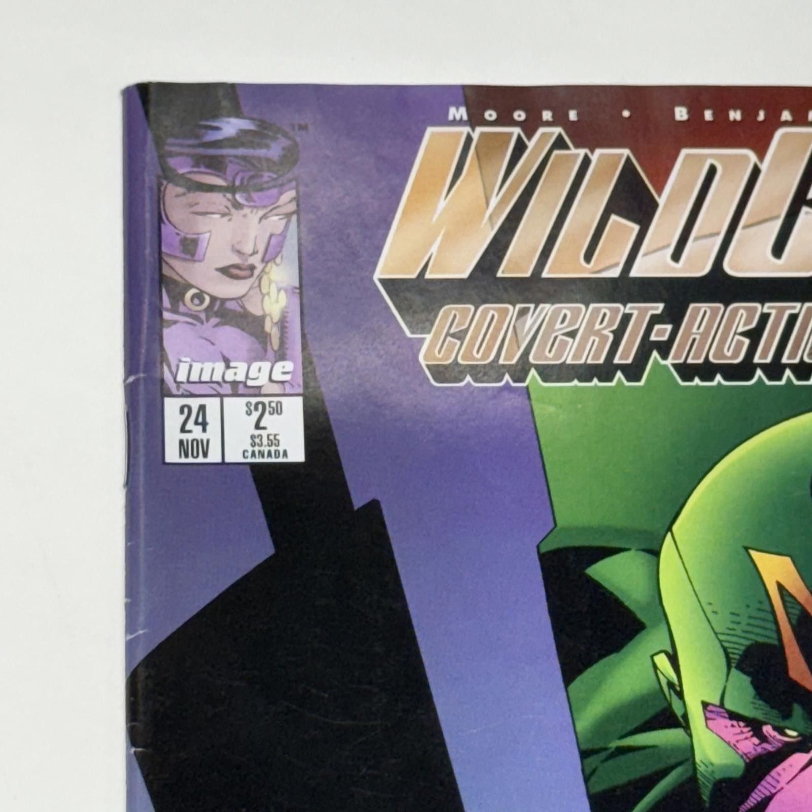 Designer Image WildC.A.T.S. Covert Action Teams #24 NOV 1995 The Maxx Size ONE SIZE - 3 Thumbnail
