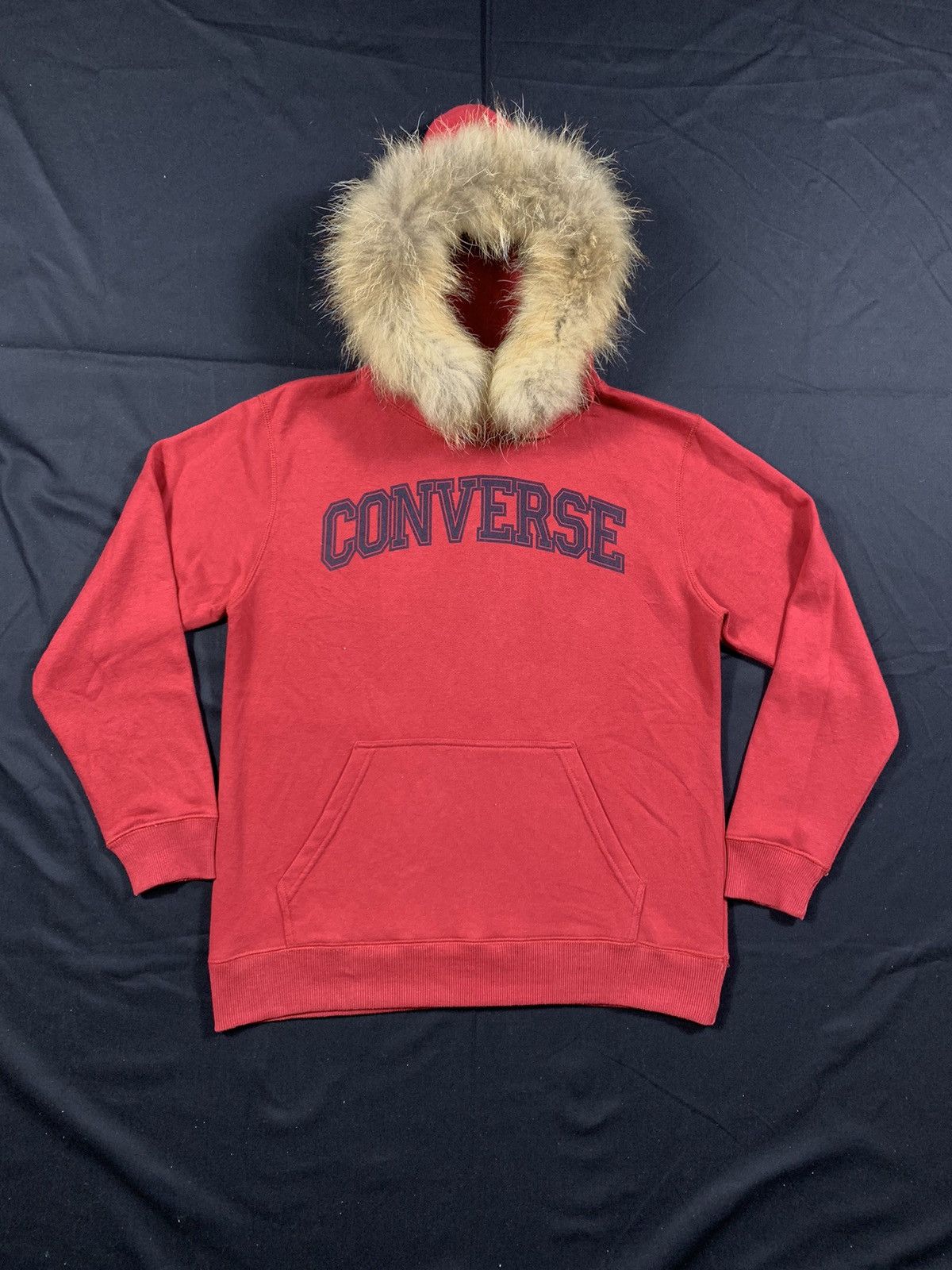 If Six Was Nine × Japanese Brand × Le Grande Bleu (L.G.B.) Converse Faux fur hoodie lgb ifsix style Size US M / EU 48-50 / 2 - 1 Thumbnail