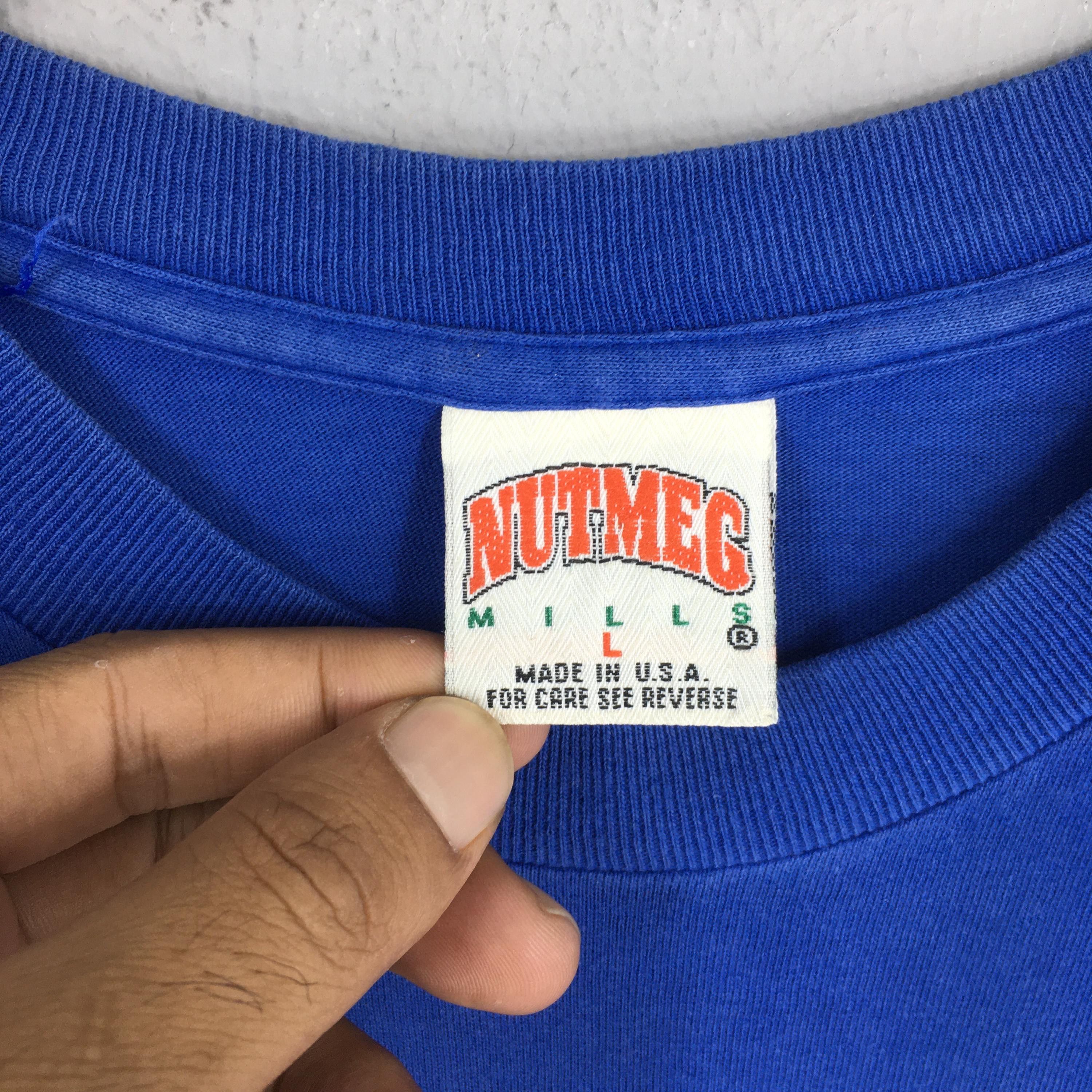 MLB × Vintage Vintage 90s New York Mets MLB Blue T shirt Large Size US L / EU 52-54 / 3 - 4 Thumbnail