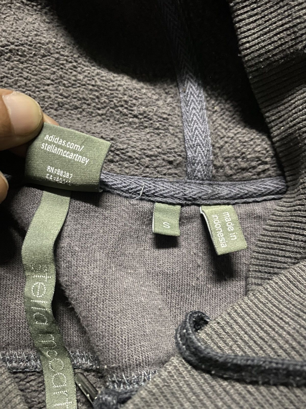 Adidas × Stella McCartney ❗️LAST CALL❗️Stella McCartney x Adidas 2005 Spellout Hoodie Size S / US 4 / IT 40 - 7 Thumbnail