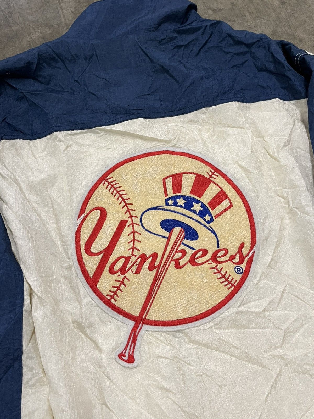 Vintage NY Yankees vintage light weight windbreaker hype rare 90s Size US XL / EU 56 / 4 - 5 Thumbnail