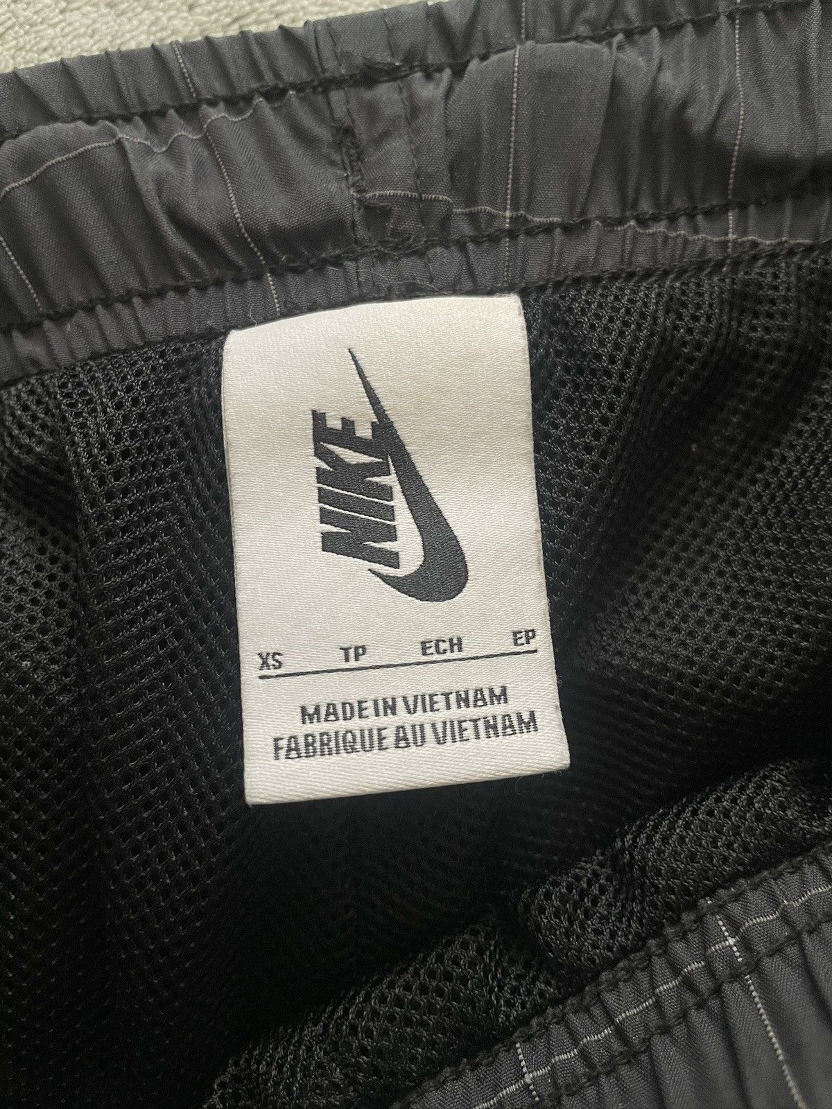 Nike NikeLAB REFLECTIVE BLACK TRACK PANTS Size US 29 - 8 Thumbnail