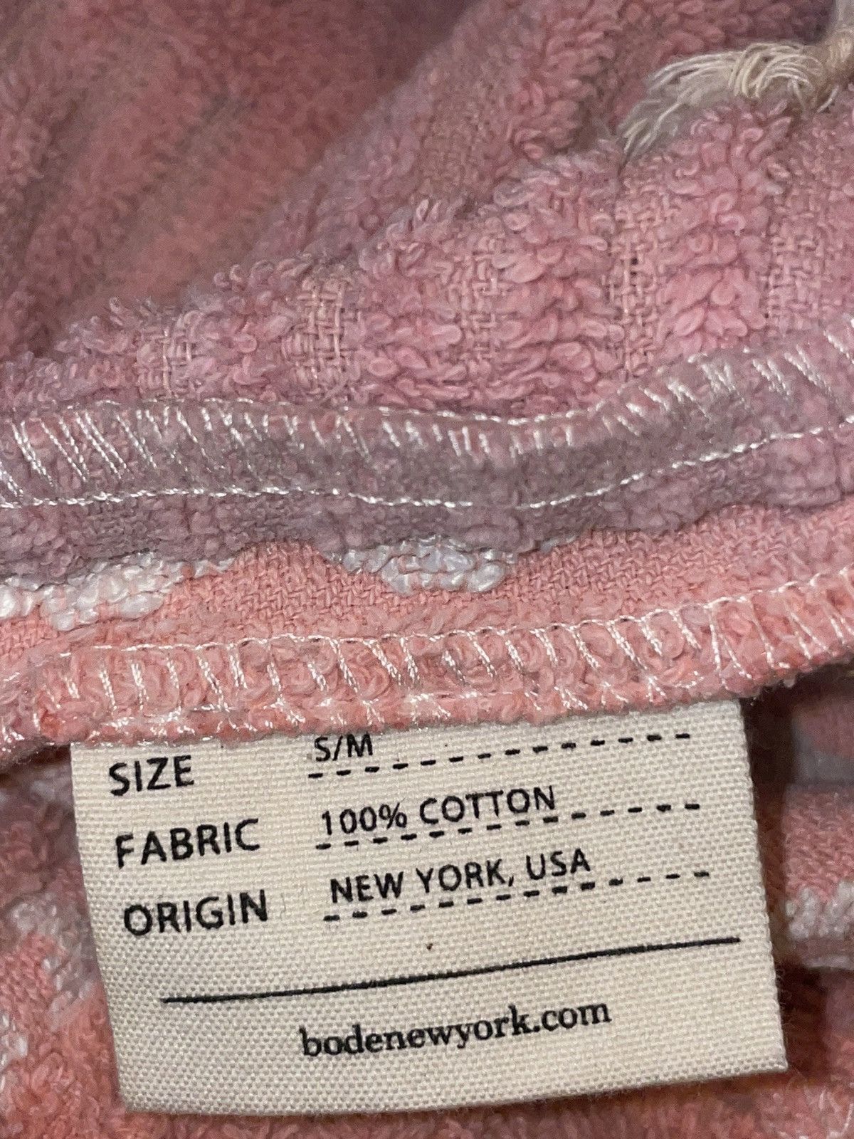 Bode One-of-a-Kind 1/1 Floral Wine Towel Shorts Size US 31 - 8 Thumbnail
