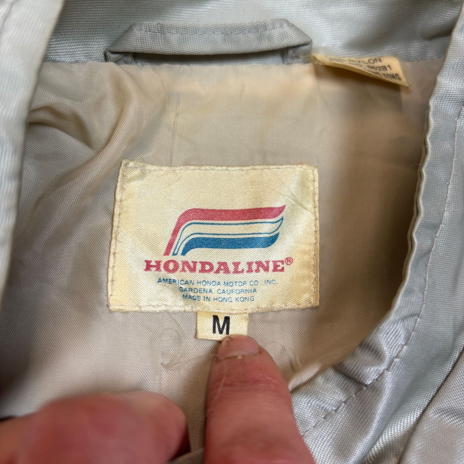 Honda × Vintage Vintage Hondaline Honda Racing Nylon Bomber Men's M Size US M / EU 48-50 / 2 - 5 Thumbnail