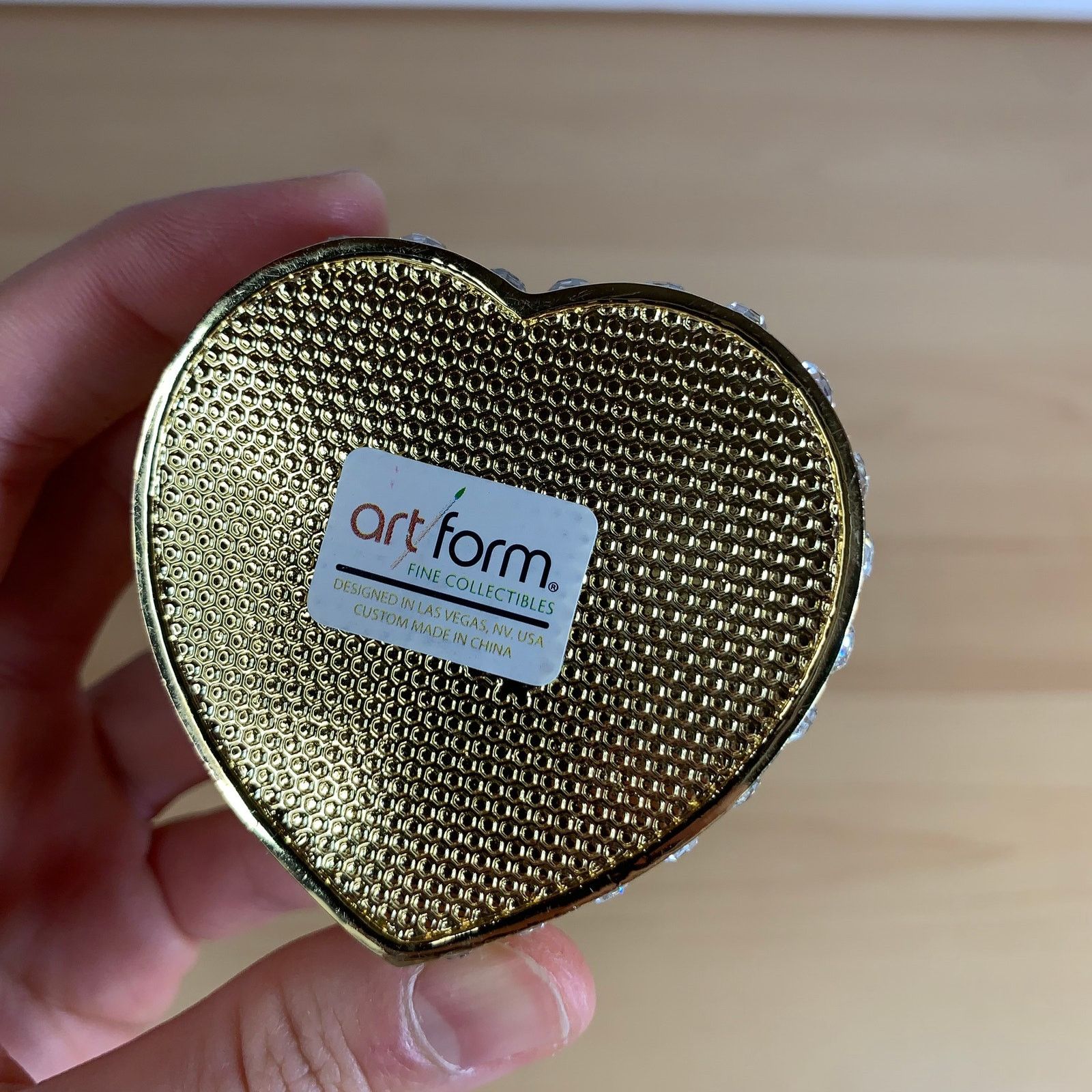 Other Fashion Jewelry Case Trinket Box Heart Shaped Casket Size ONE SIZE - 4 Thumbnail