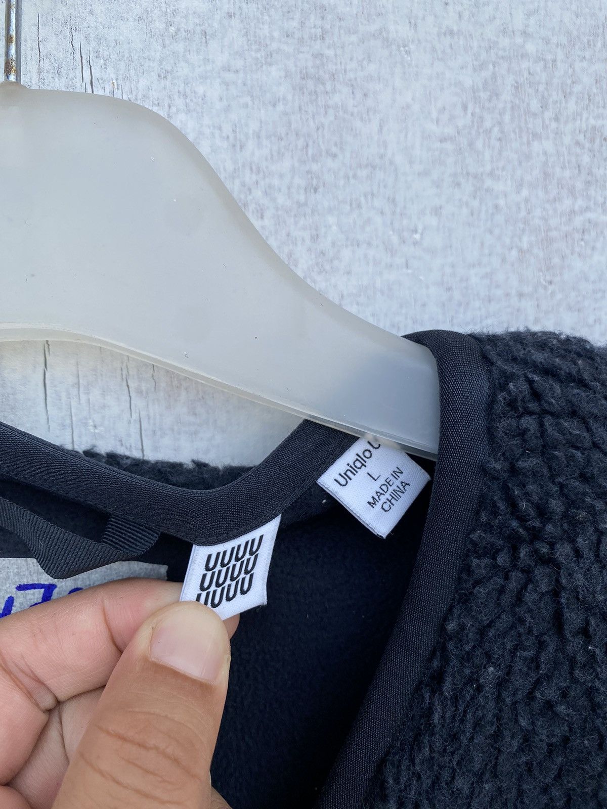 Lemaire × Uniqlo Uniqlo Lemaire Deep Pile Fleece Jacket Size US L / EU 52-54 / 3 - 4 Thumbnail