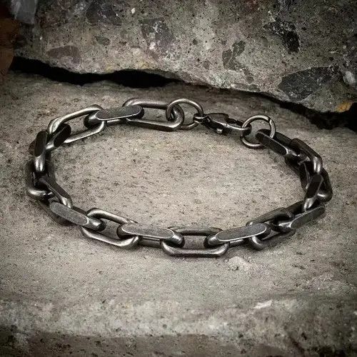 Jewelry Punk Rock Bicycle Chain Bracelet Size ONE SIZE - 1 Thumbnail
