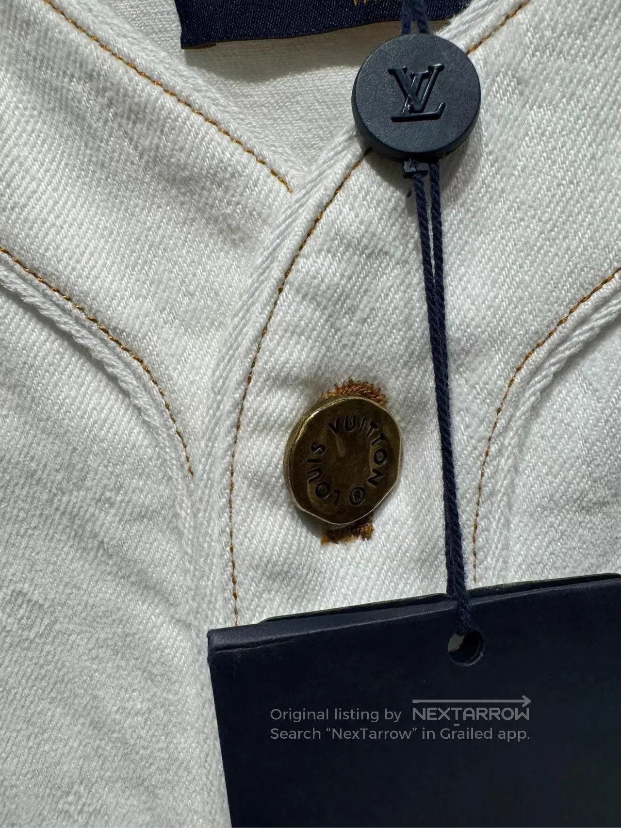 Louis Vuitton White Short Sleeve Button. Size US S / EU 44-46 / 1 - 4 Thumbnail