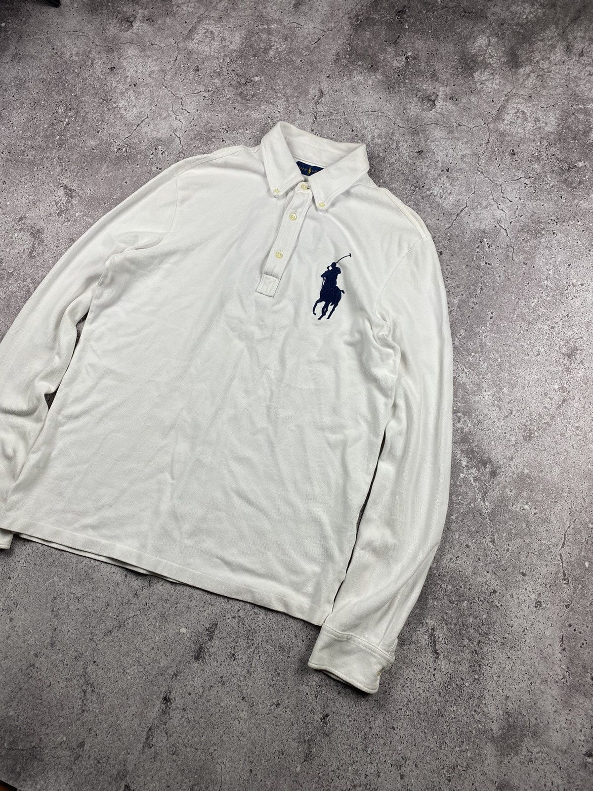 Polo Ralph Lauren × Ralph Lauren × Vintage Vintage Polo by Ralph Lauren #3 long sleeve Y2K Cheef Keef Size US M / EU 48-50 / 2 - 2 Thumbnail